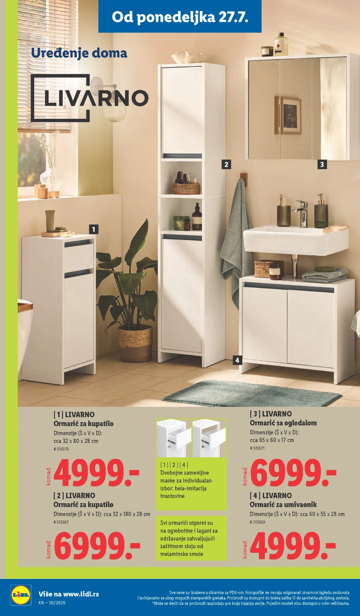 Lidl katalog strana 108 – ponuda do 29.07.2026. Lidl katalog strana 108 – Lidl akcije i sniženja