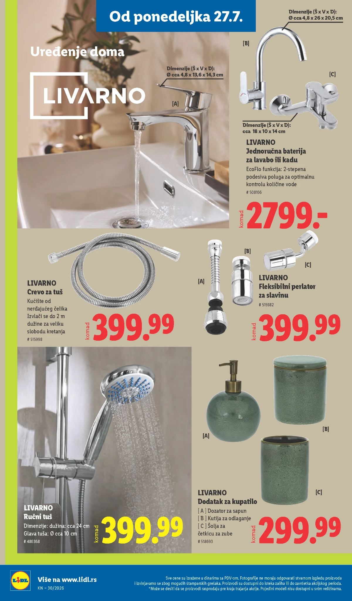 Lidl katalog strana 110– ponuda do 29.07.2026. Lidl katalog strana 110– Lidl akcije i sniženja