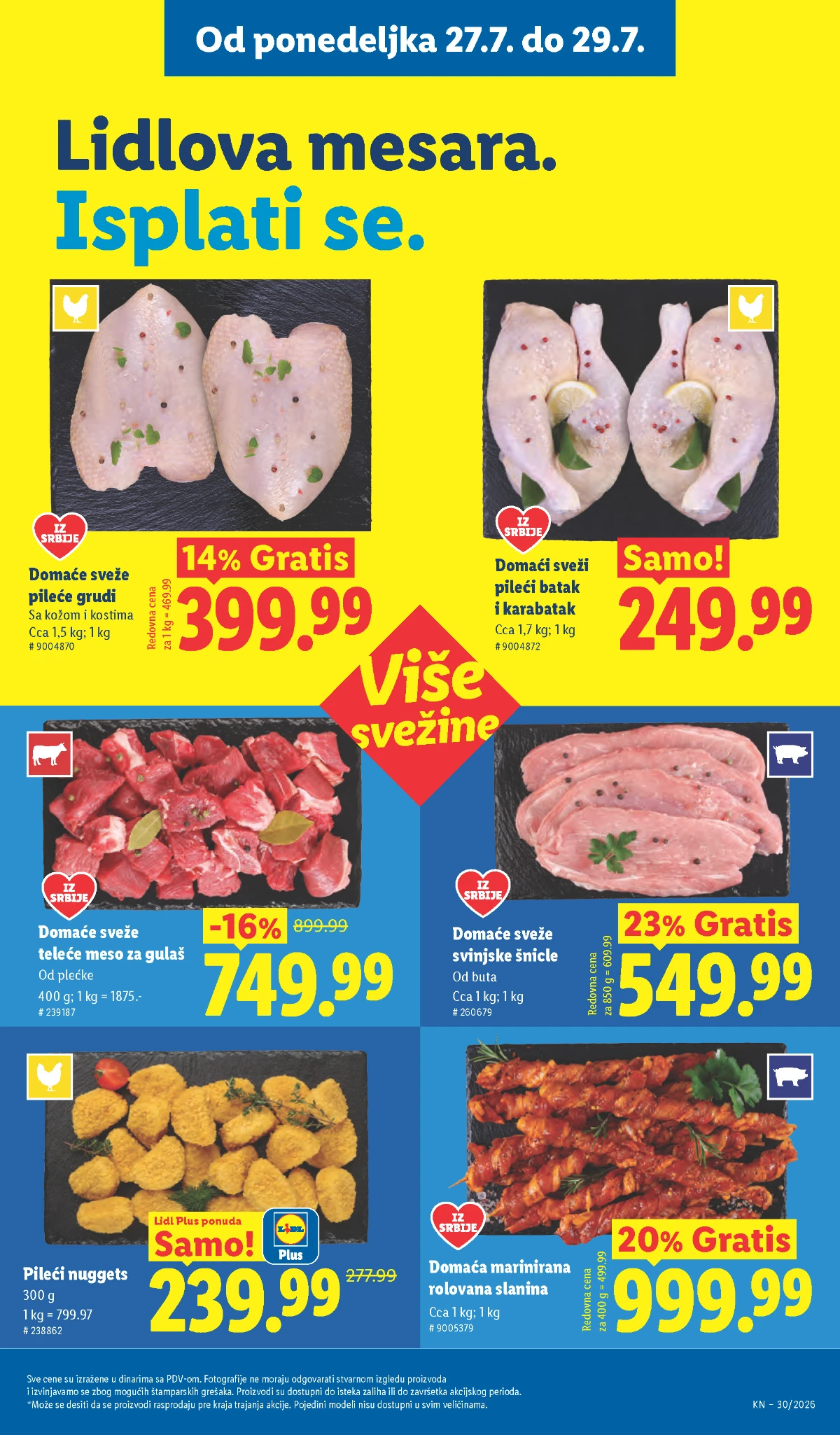 Lidl katalog strana 115– ponuda do 29.07.2026. Lidl katalog strana 115– Lidl akcije i sniženja