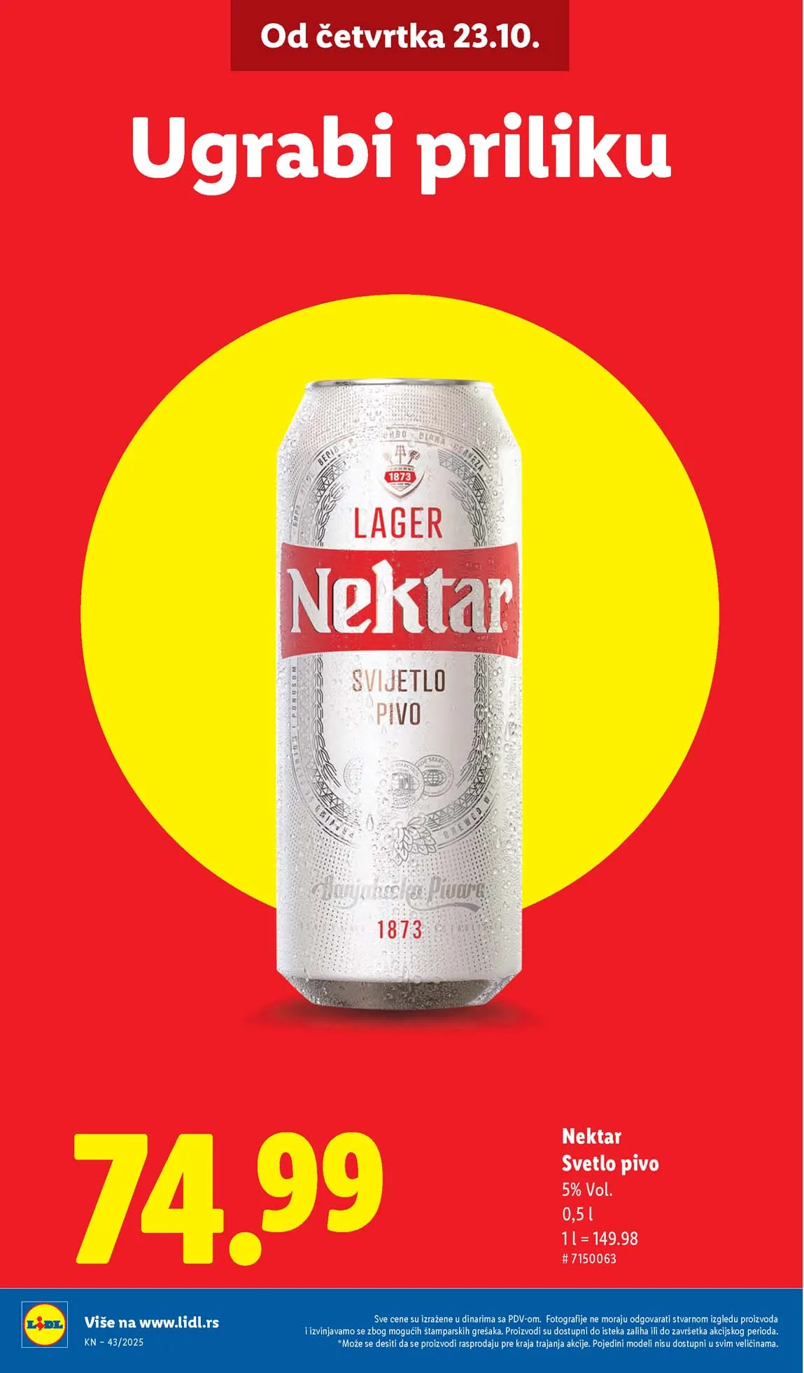 Lidl katalog sniženja Lidl akcija sniženja