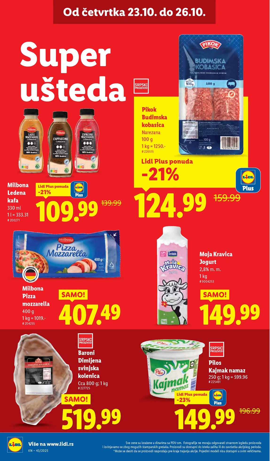 Lidl katalog sniženja Lidl akcija sniženja