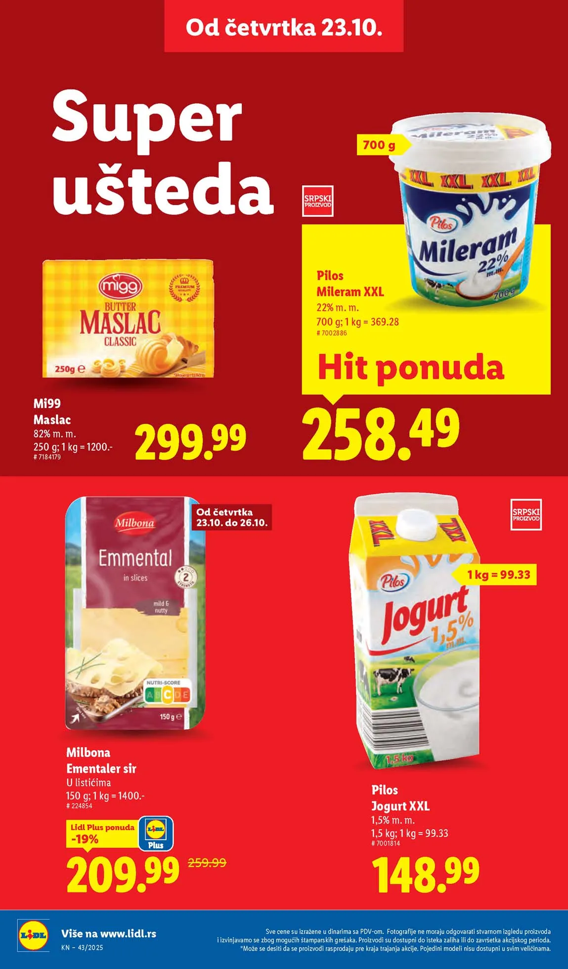 Lidl katalog sniženja Lidl akcija sniženja