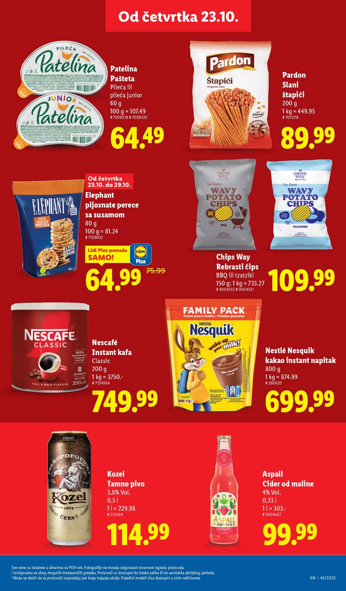 Lidl katalog sniženja Lidl akcija sniženja