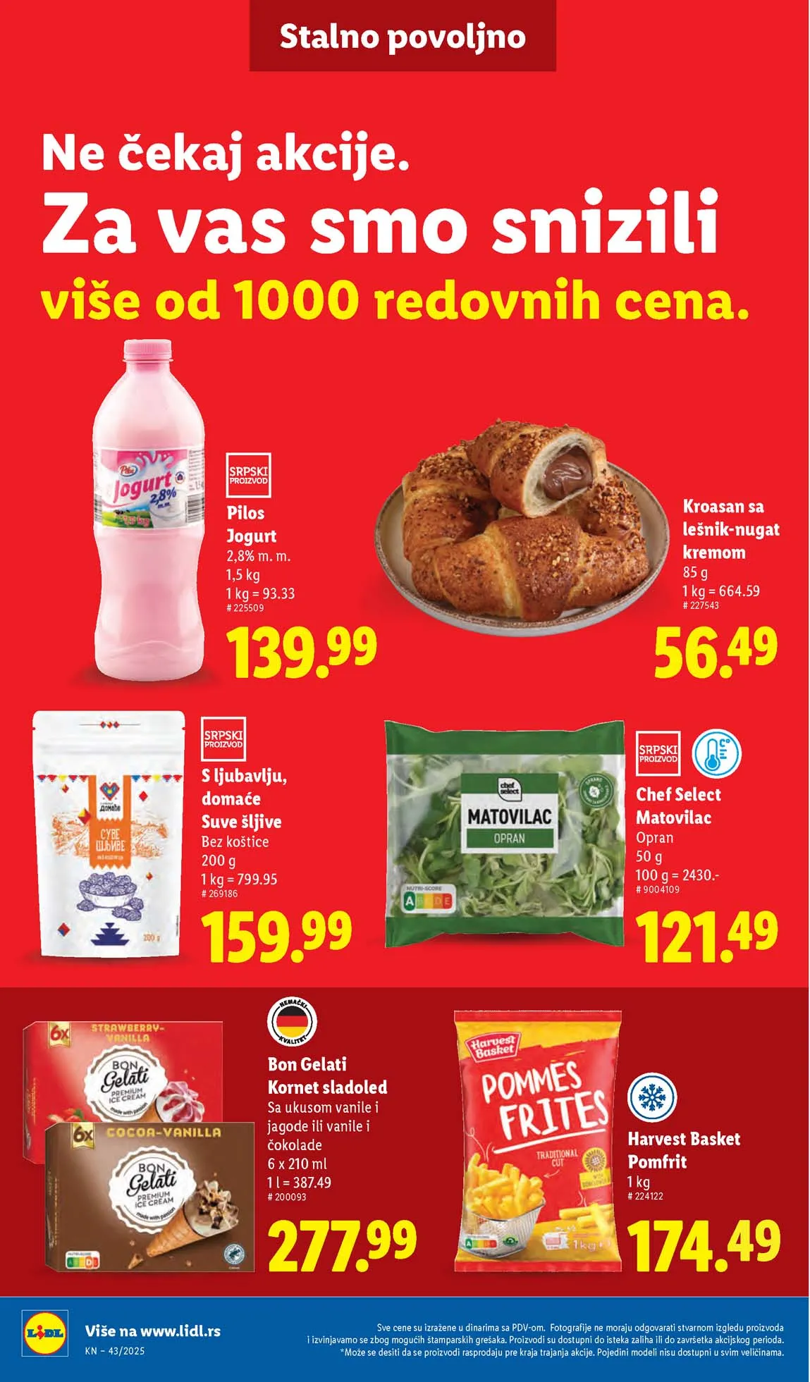 Lidl katalog sniženja Lidl akcija sniženja