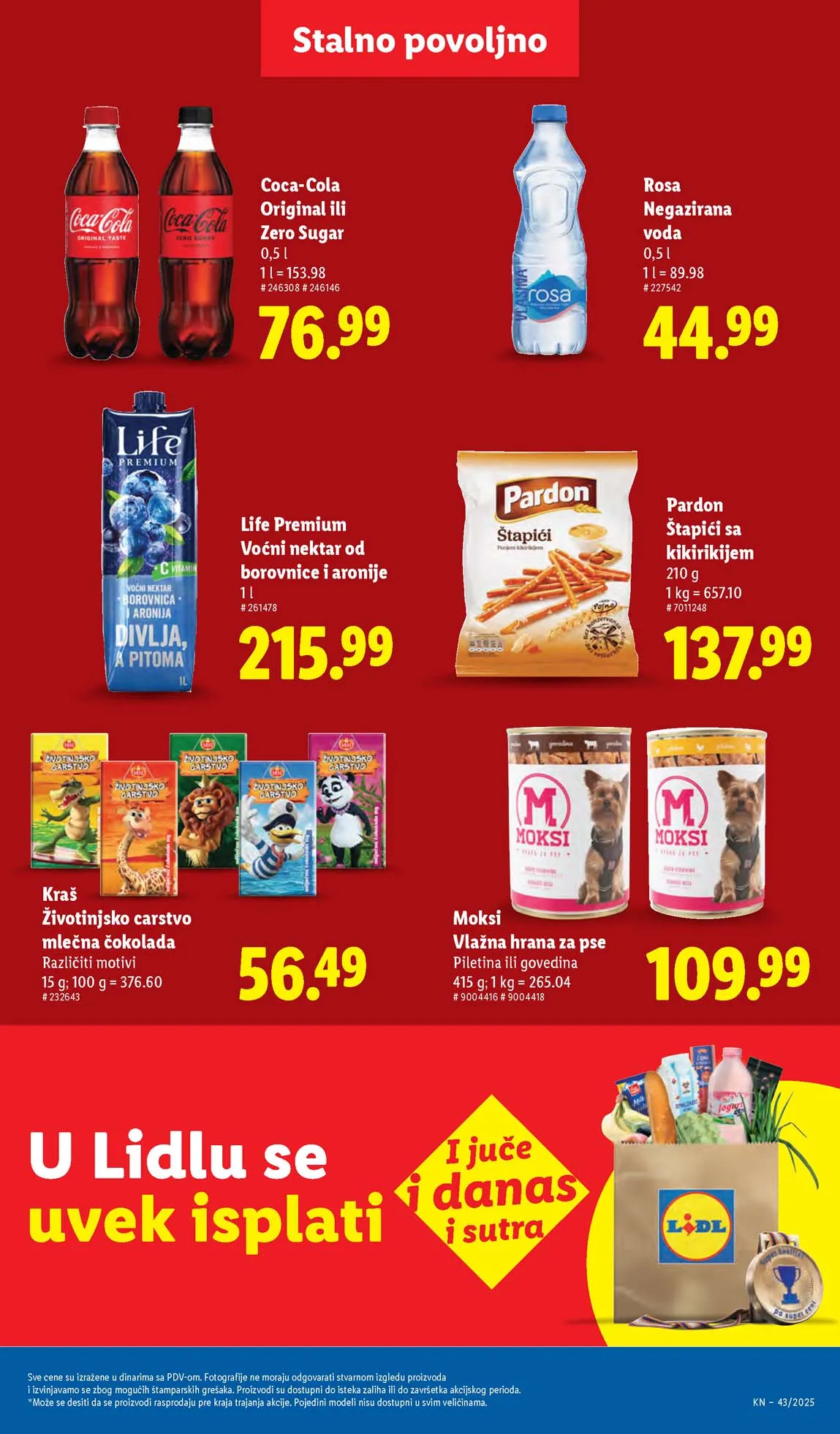 Lidl katalog sniženja Lidl akcija sniženja