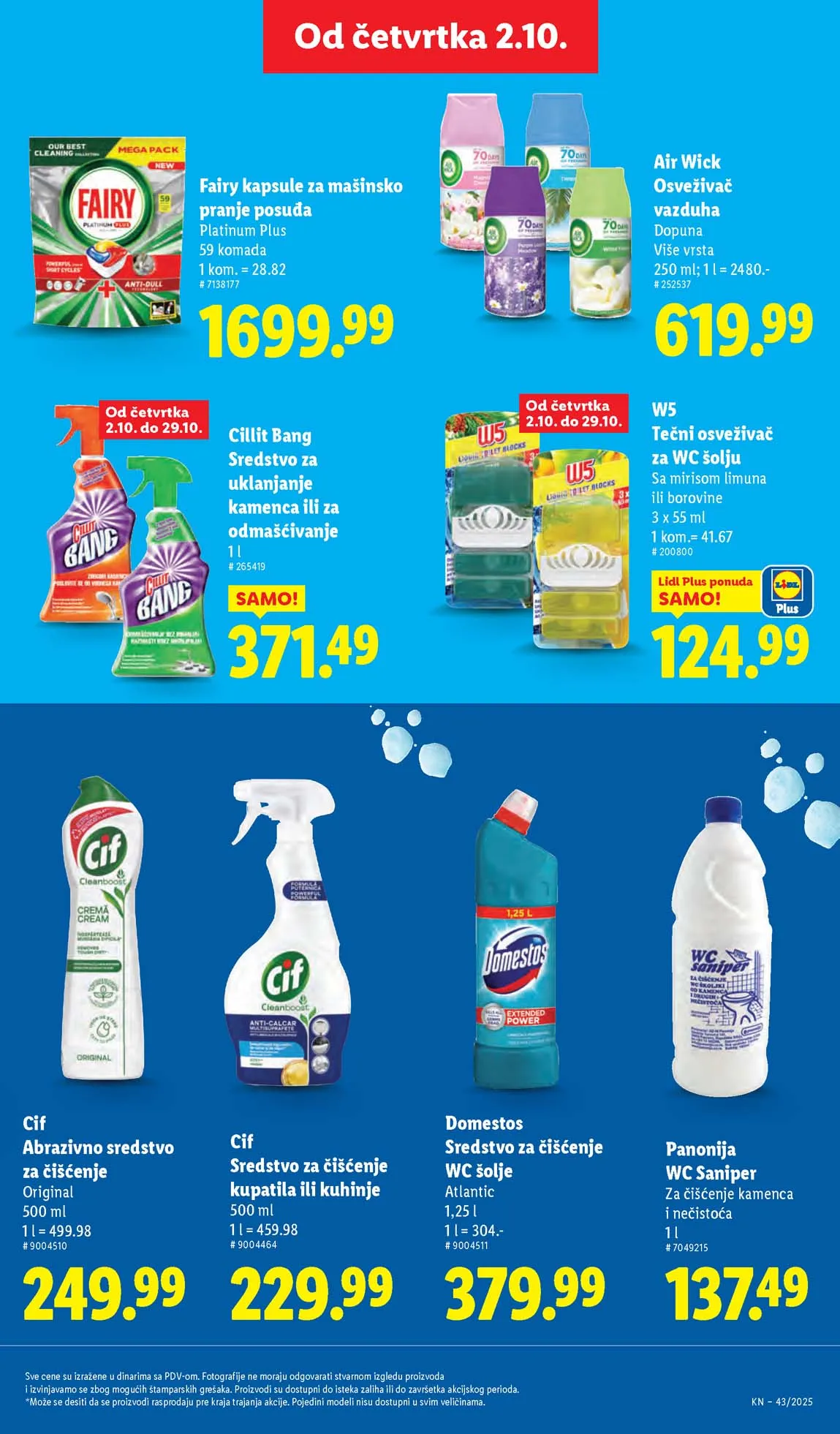 Lidl katalog sniženja Lidl akcija sniženja