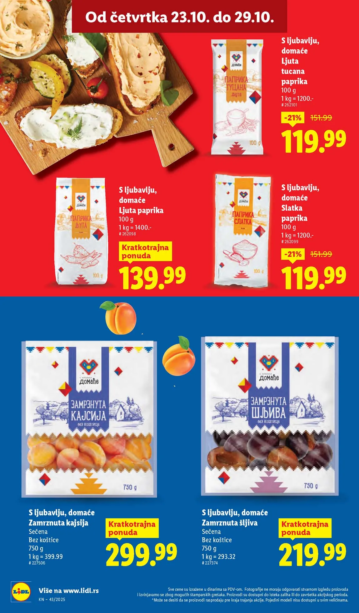 Lidl katalog sniženja Lidl akcija sniženja