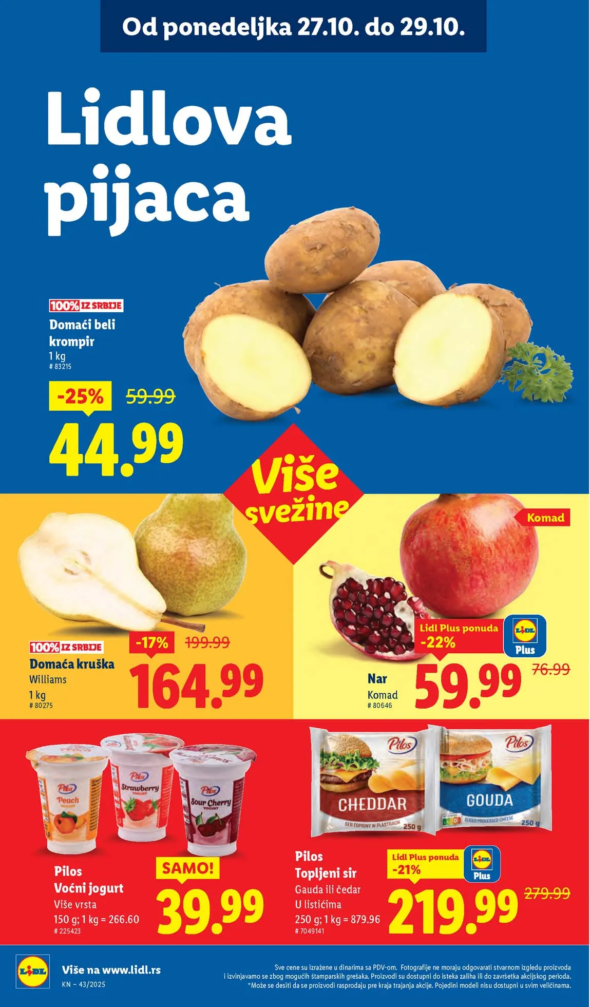 Lidl katalog sniženja Lidl akcija sniženja