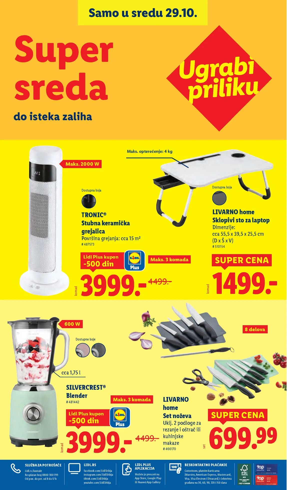 Lidl katalog sniženja Lidl akcija sniženja