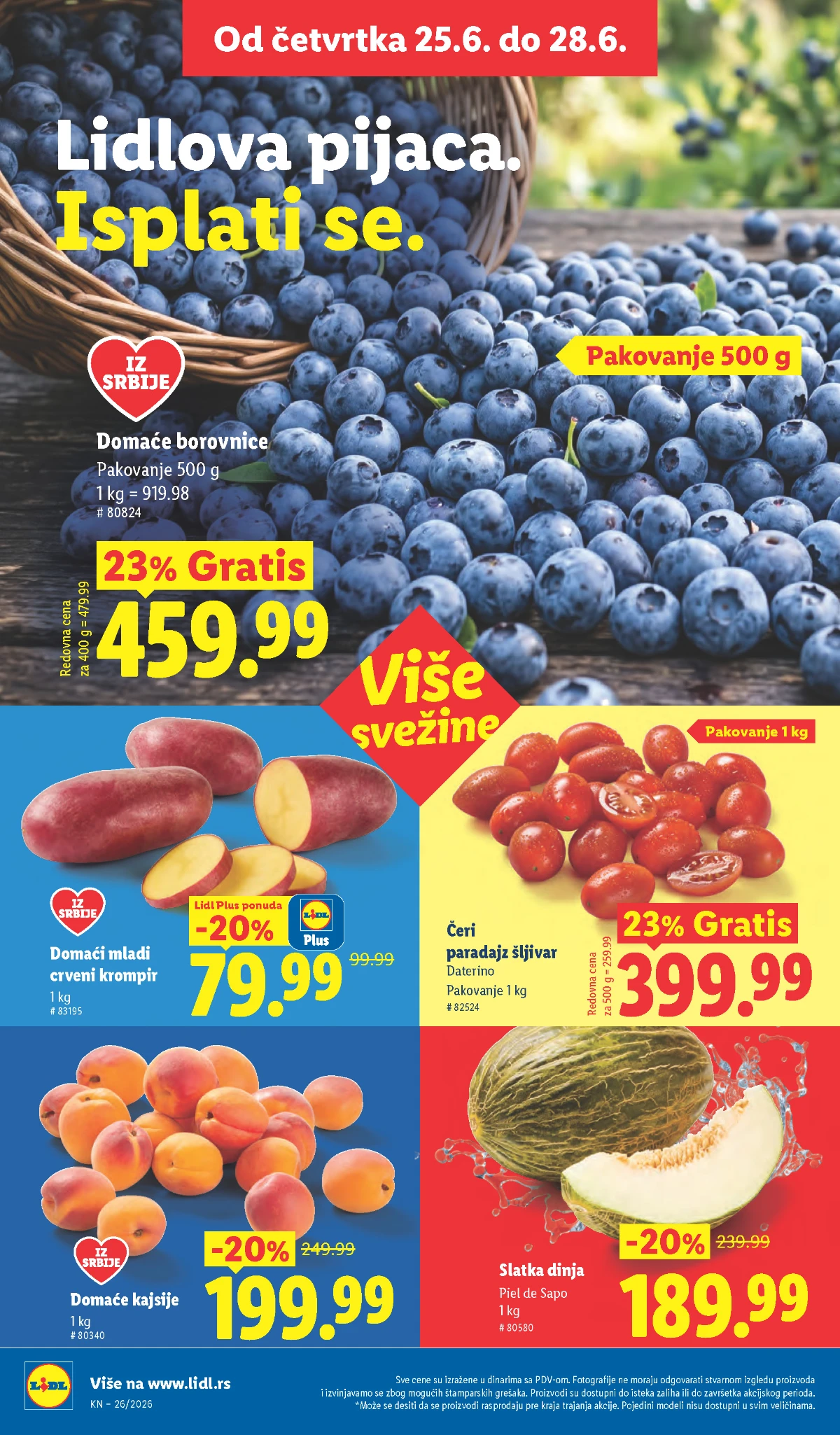 Lidl pekara i akcija na peciva Hleb, peciva i proizvodi iz Lidl pekare po akcijskim cenama
