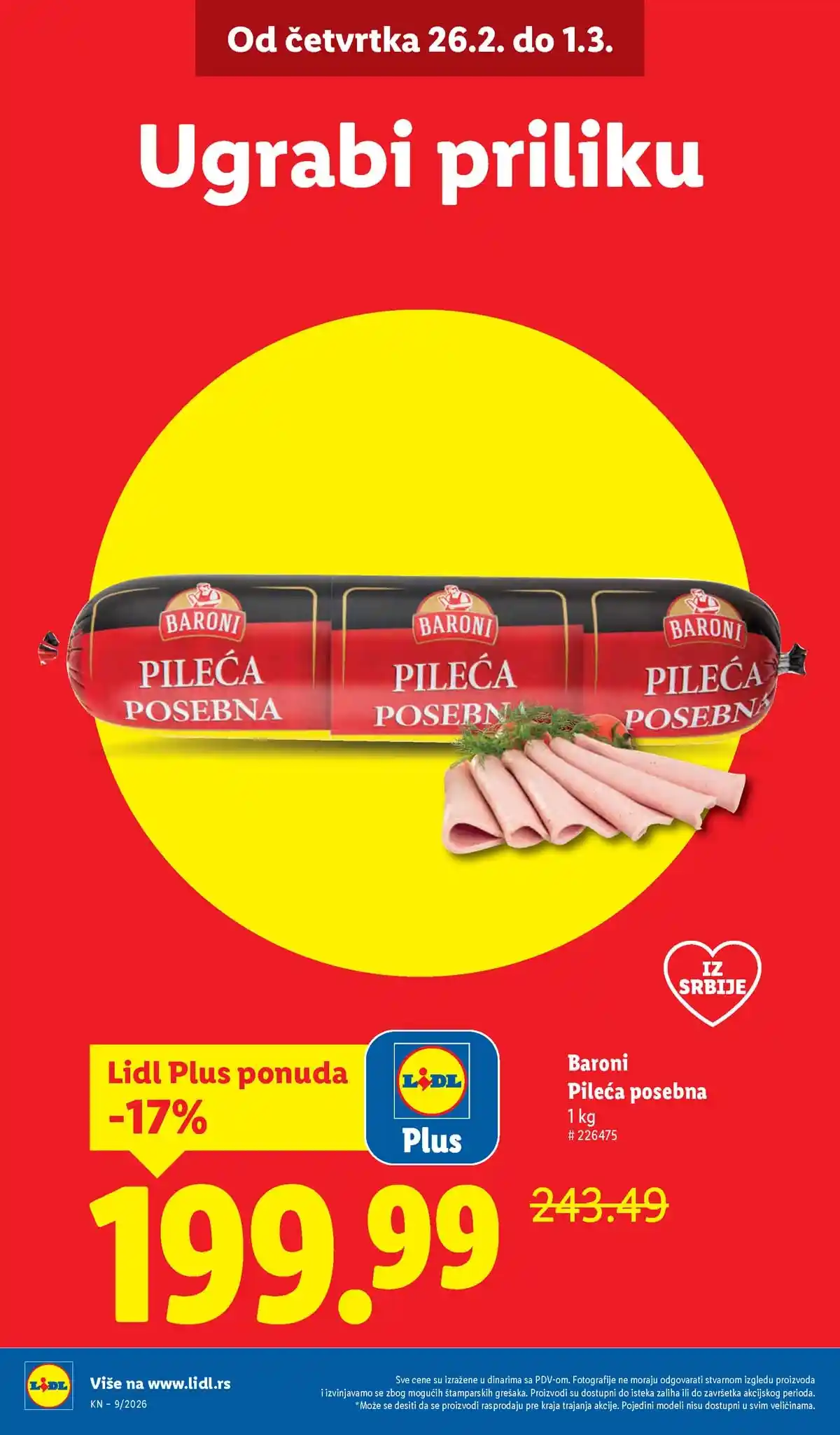 Katalog Lidl sniženja Katalozi Lidl kataloška ponuda