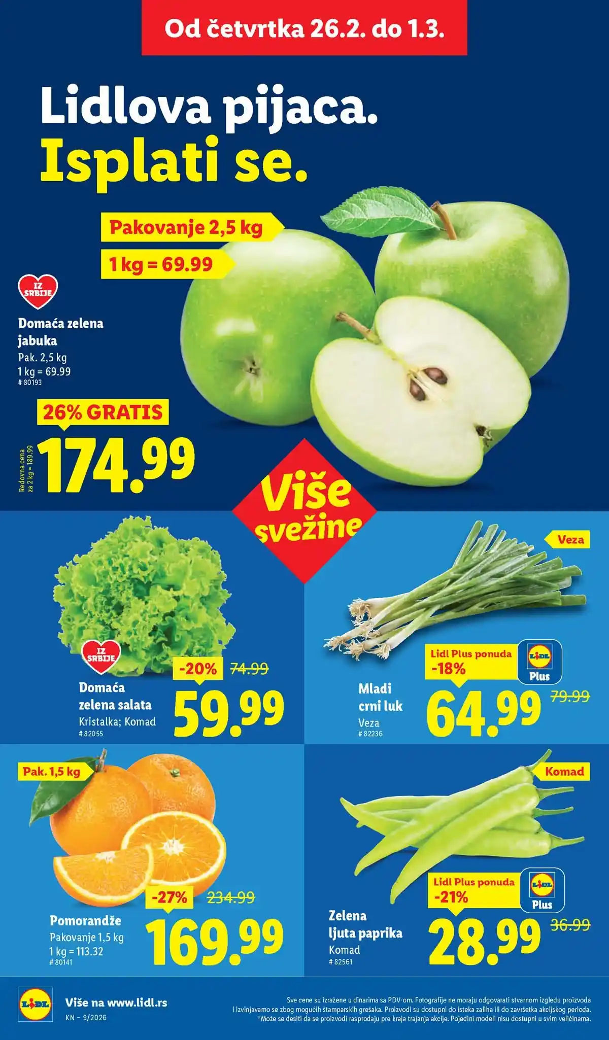 Katalog Lidl sniženja Katalozi Lidl kataloška ponuda