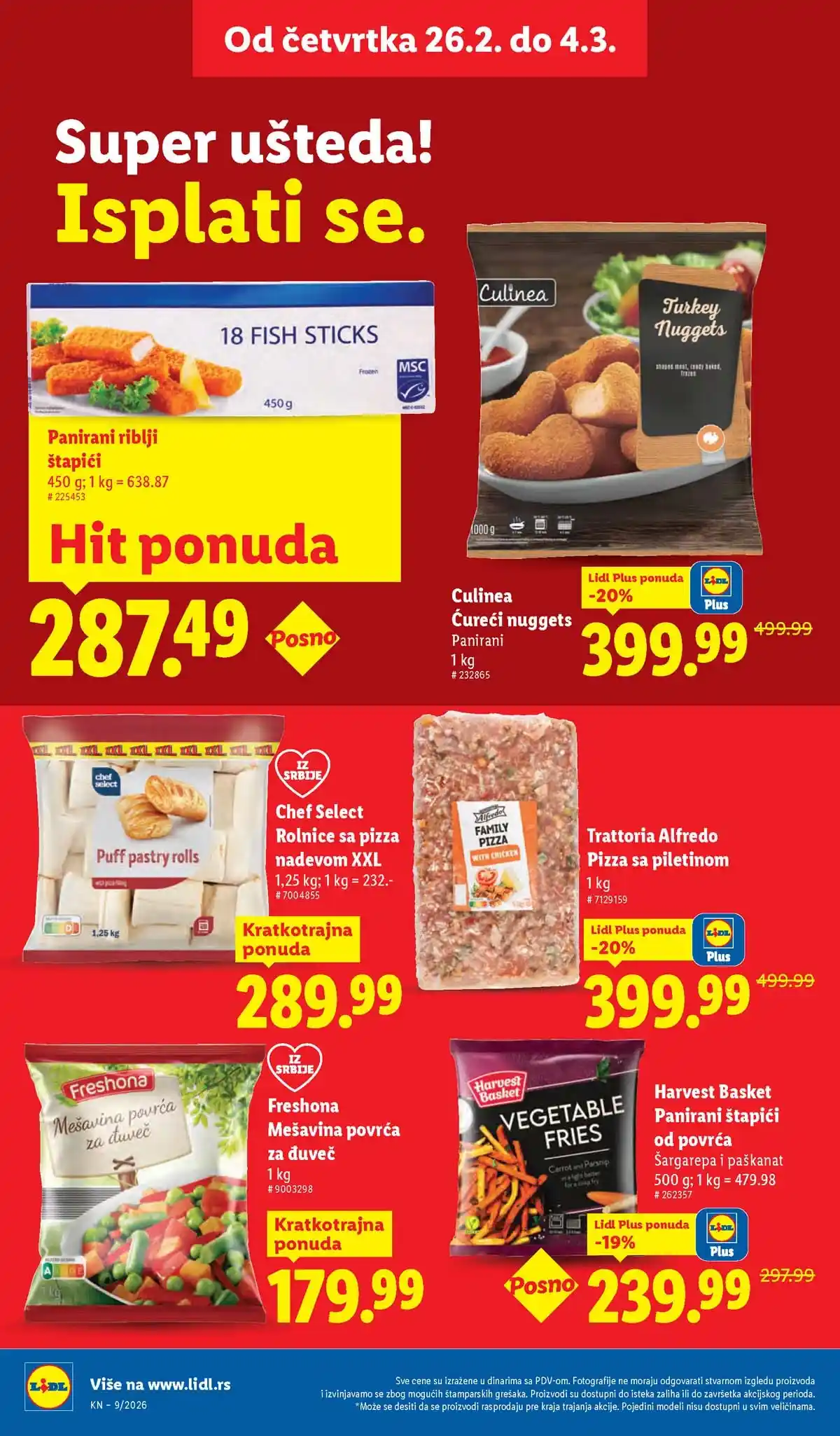 Katalog Lidl sniženja Katalozi Lidl kataloška ponuda