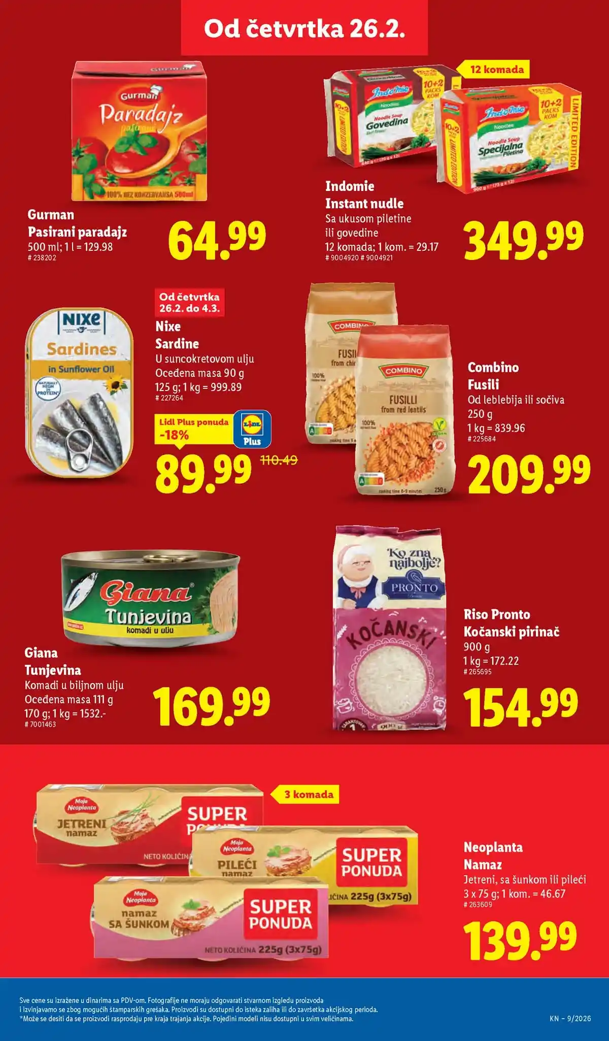 Katalog Lidl sniženja Katalozi Lidl kataloška ponuda
