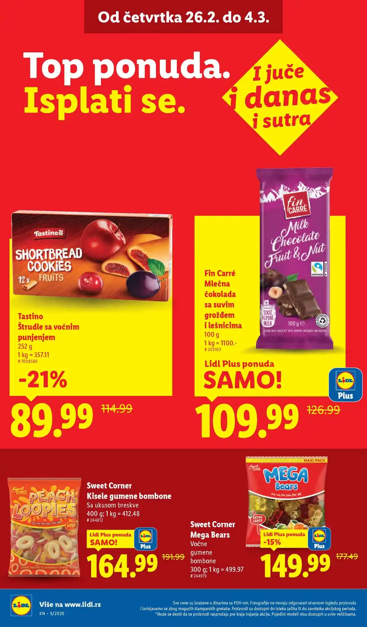 Katalog Lidl sniženja Katalozi Lidl kataloška ponuda
