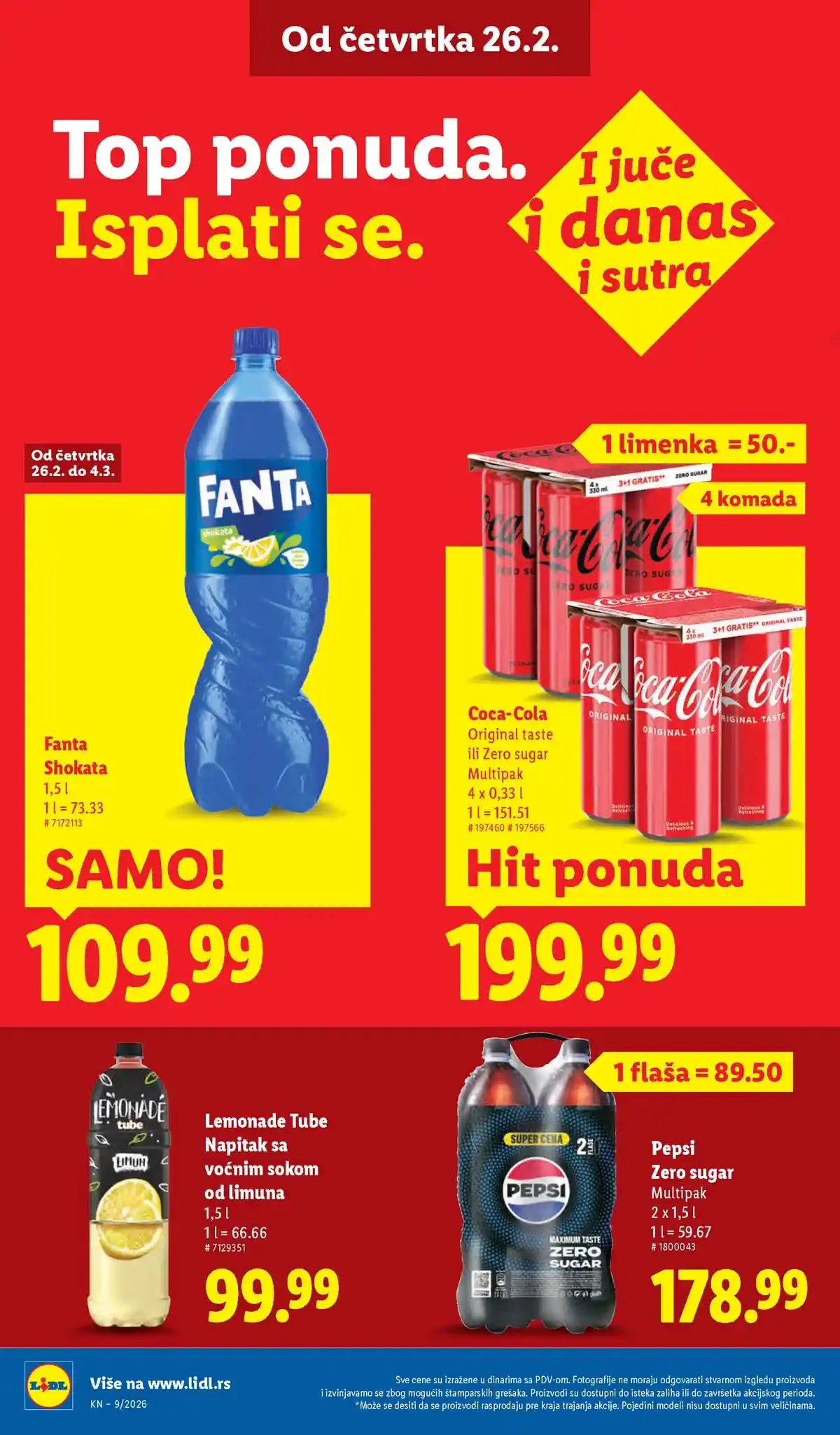Katalog Lidl sniženja Katalozi Lidl kataloška ponuda