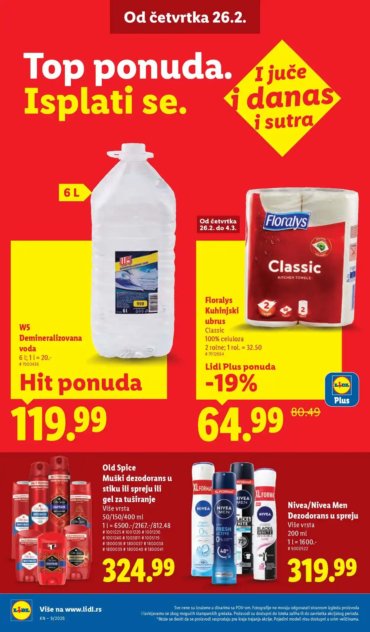 Katalog Lidl sniženja Katalozi Lidl kataloška ponuda