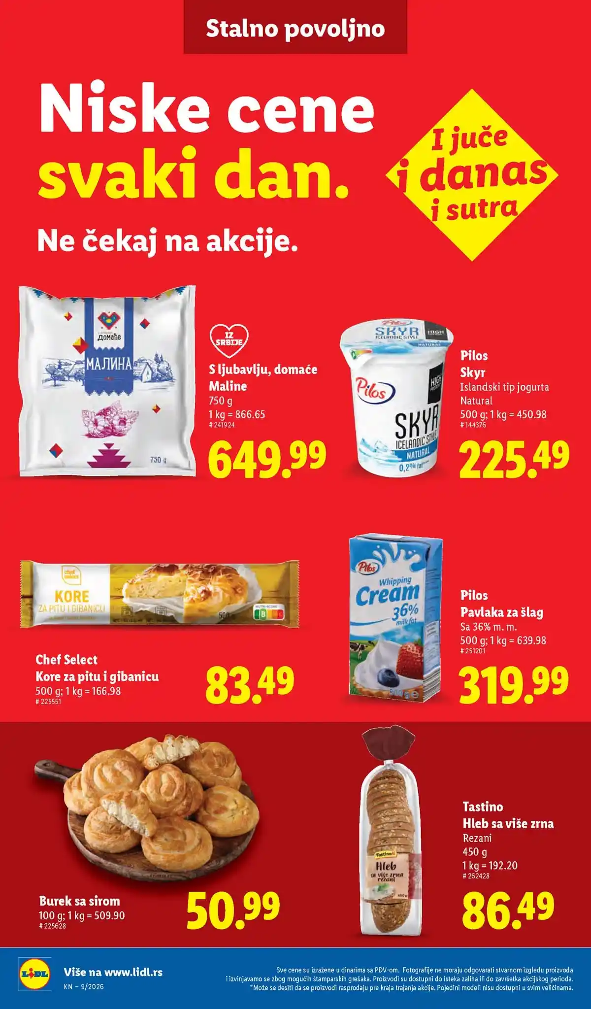 Katalog Lidl sniženja Katalozi Lidl kataloška ponuda