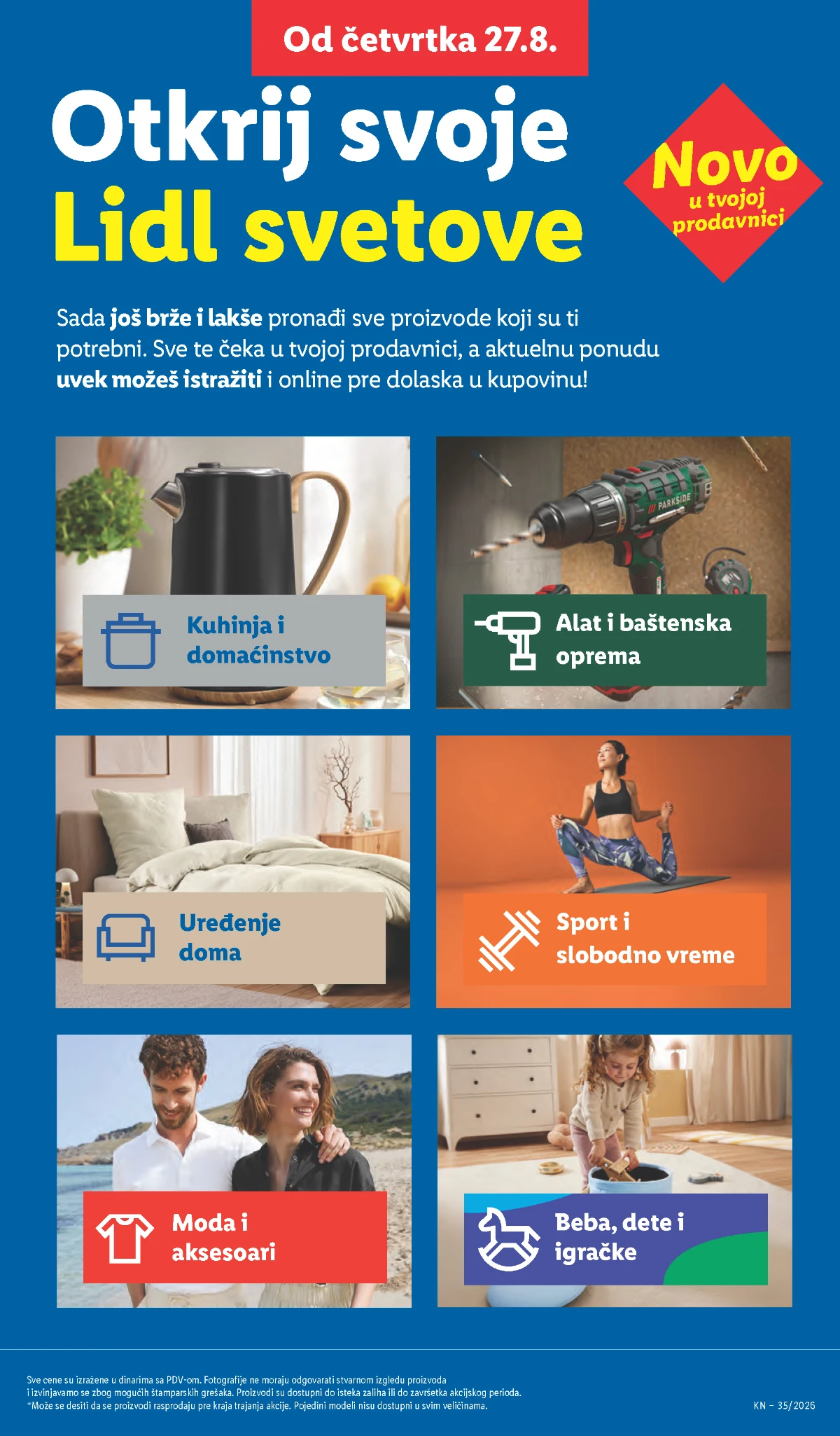 Lidl katalog strana 83 – Lidl svetovi za dom, alat, igračke, modu i kuhinju