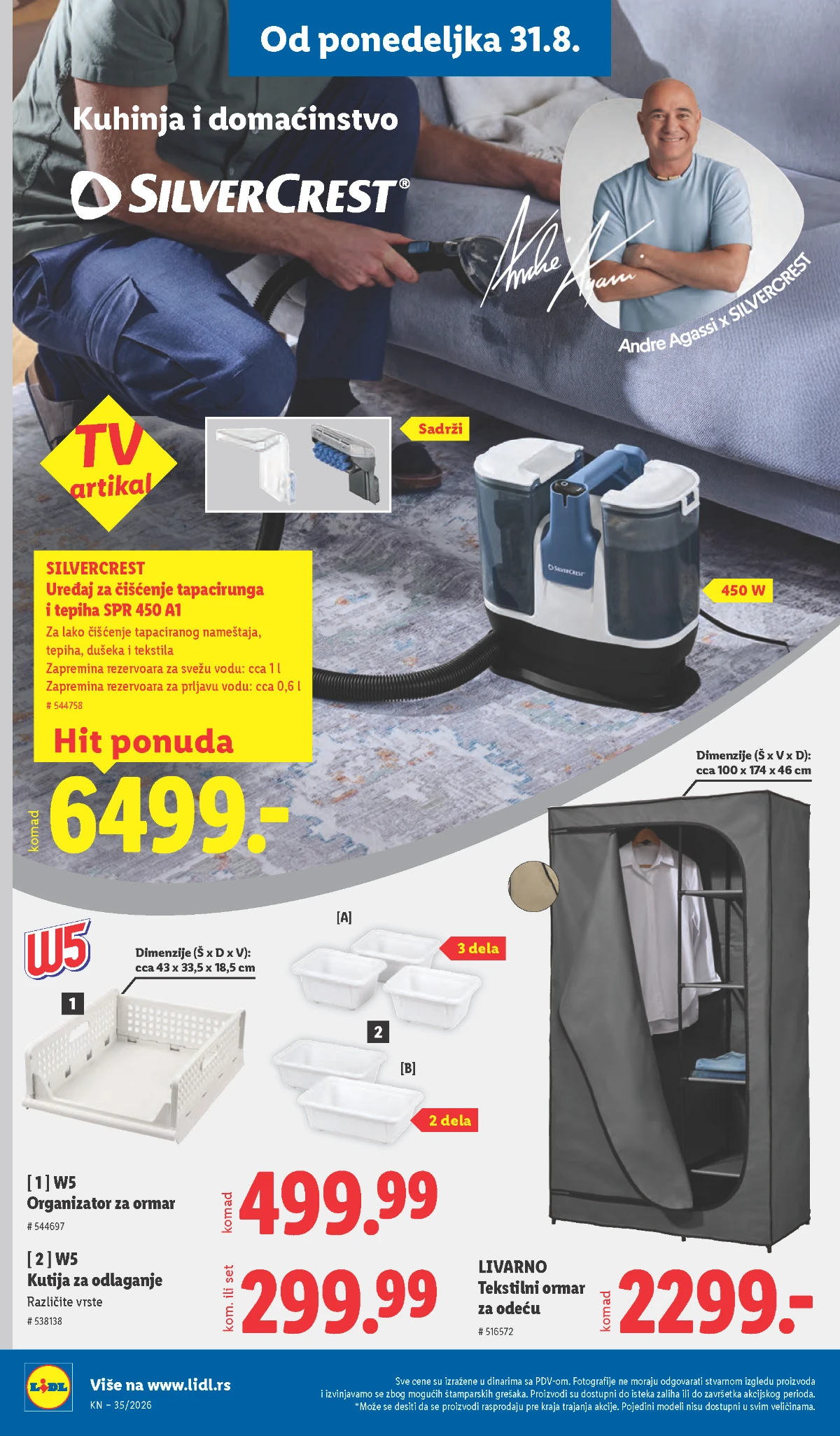 Lidl katalog strana 86 – Silvercrest uređaj za čišćenje tapacirunga i tekstilni ormar