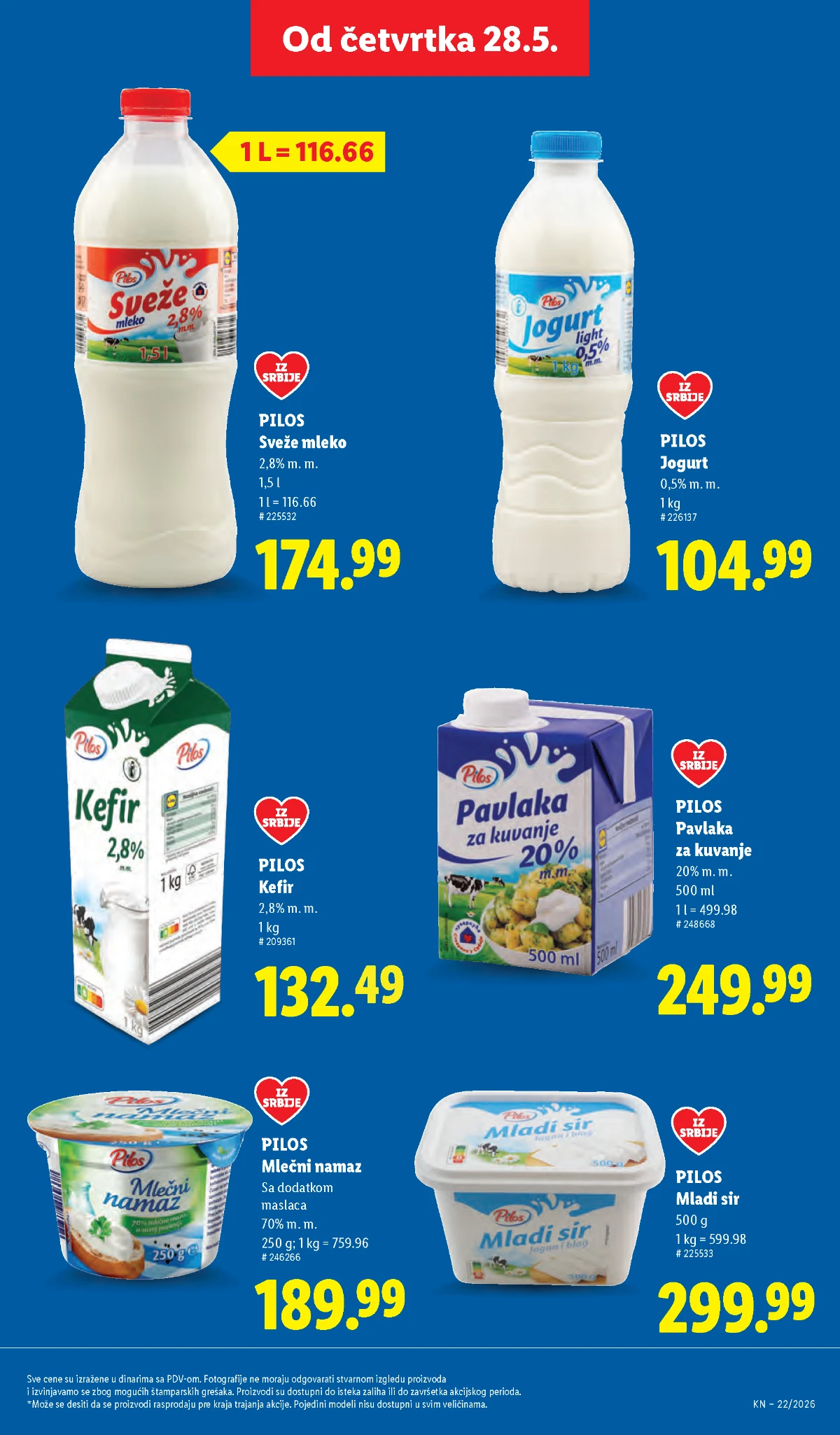 Lidl katalog strana 21 – akcijska ponuda od 28.05. do 03.06.2026 Lidl katalog strana 21 – Lidl akcije i sniženja jun 2026