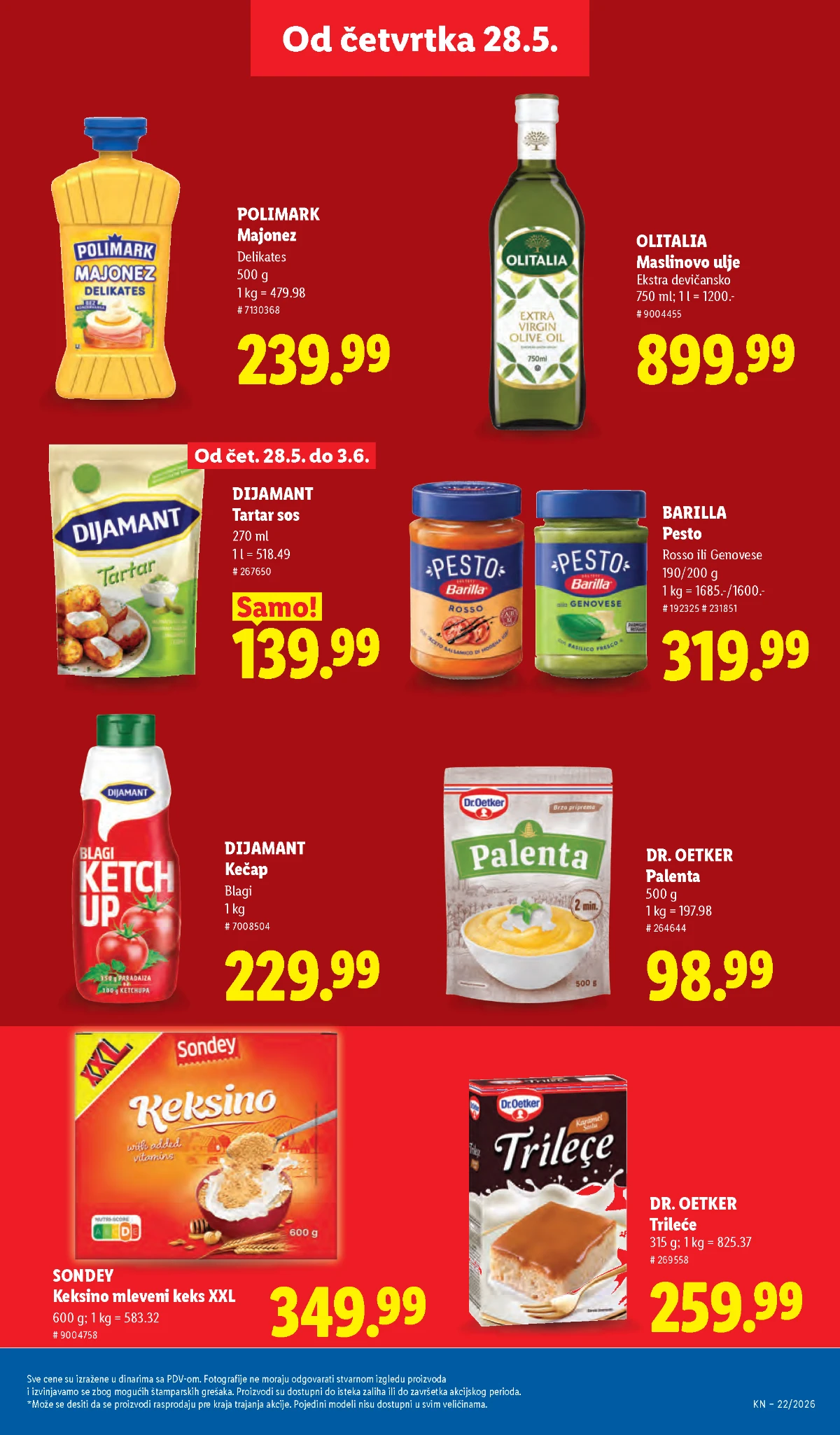 Lidl katalog strana 27 – akcijska ponuda od 28.05. do 03.06.2026 Lidl katalog strana 27 – Lidl katalog jun 2026