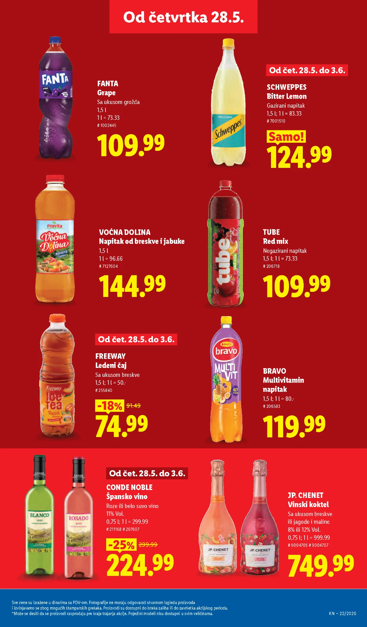 Lidl katalog strana 31 – akcijska ponuda od 28.05. do 03.06.2026 Lidl katalog strana 31 – Lidl akcijska ponuda