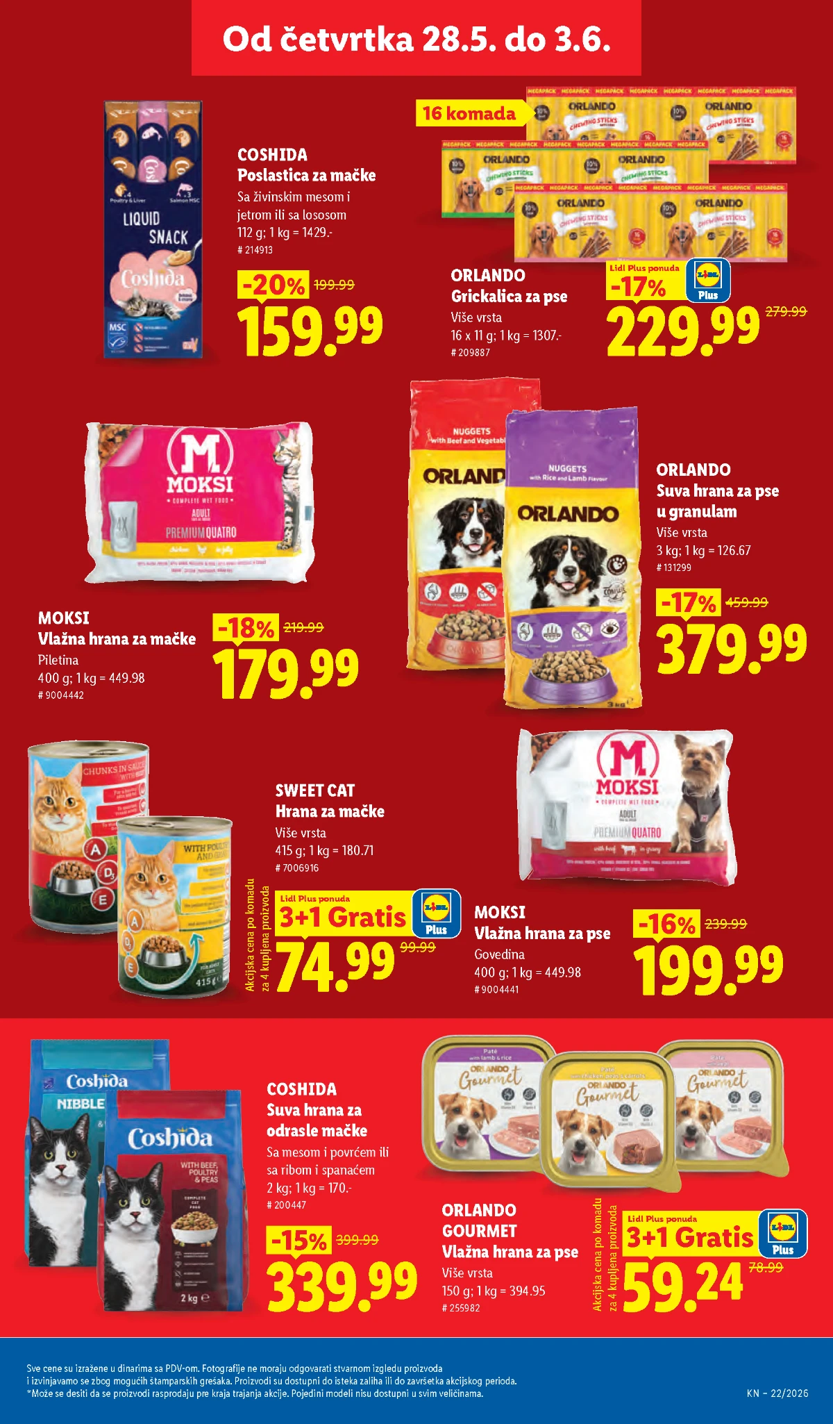 Lidl katalog strana 33 – akcijska ponuda od 28.05. do 03.06.2026 Lidl katalog strana 33 – Lidl akcije i nova sniženja