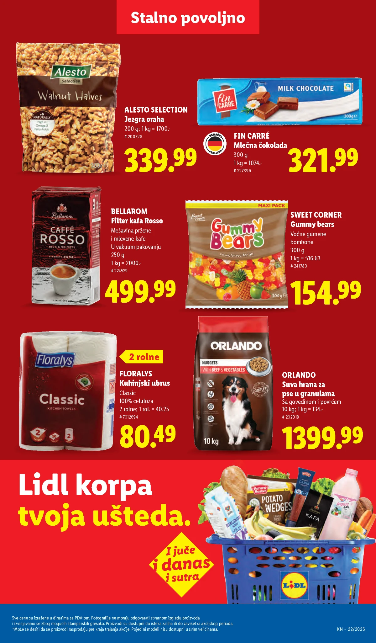 Lidl katalog strana 41 – akcijska ponuda od 28.05. do 03.06.2026 Lidl katalog strana 41 – Lidl akcijska ponuda početkom juna