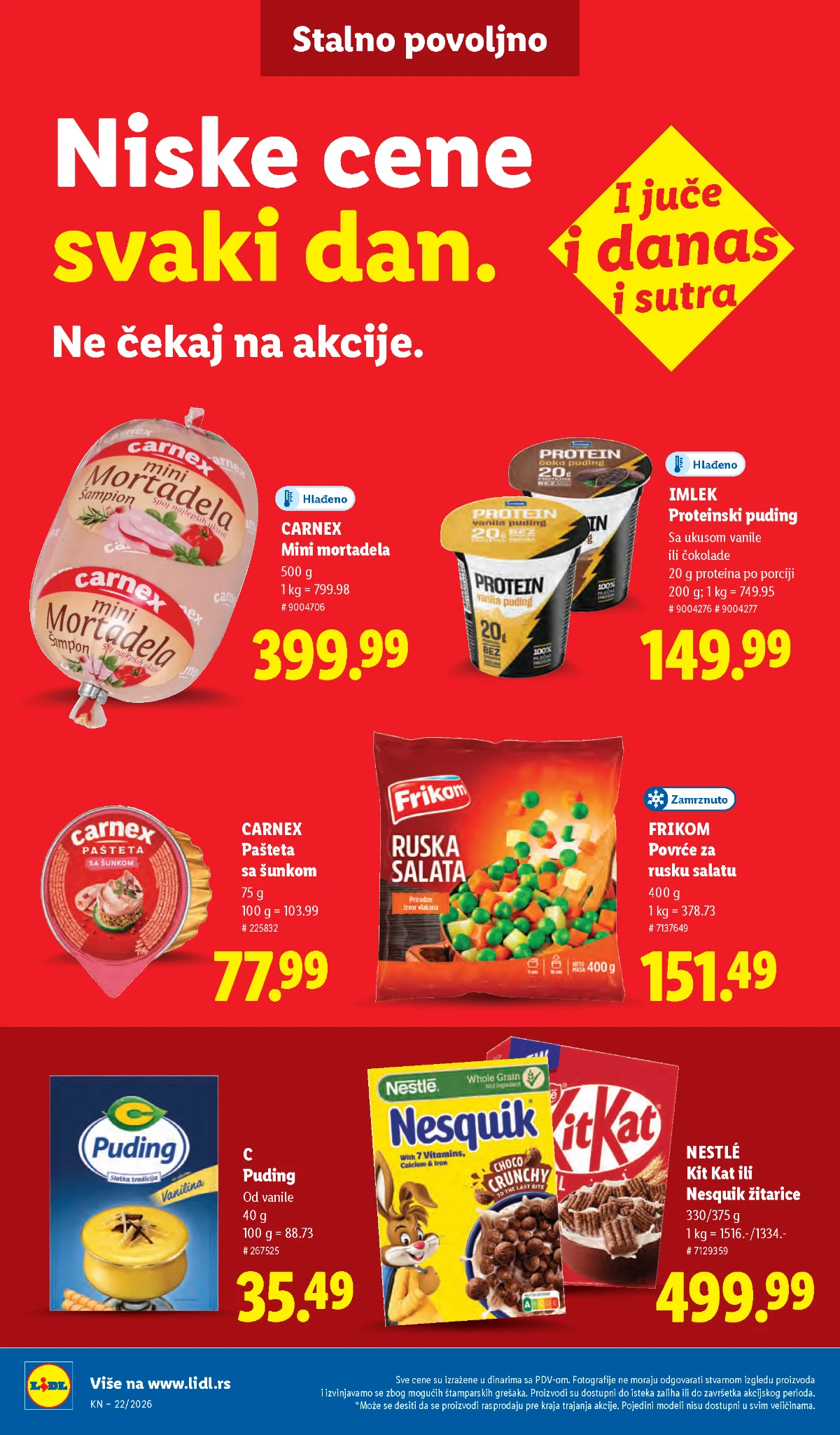 Lidl katalog strana 42 – akcijska ponuda od 28.05. do 03.06.2026 Lidl katalog strana 42 – Lidl proizvodi na akciji