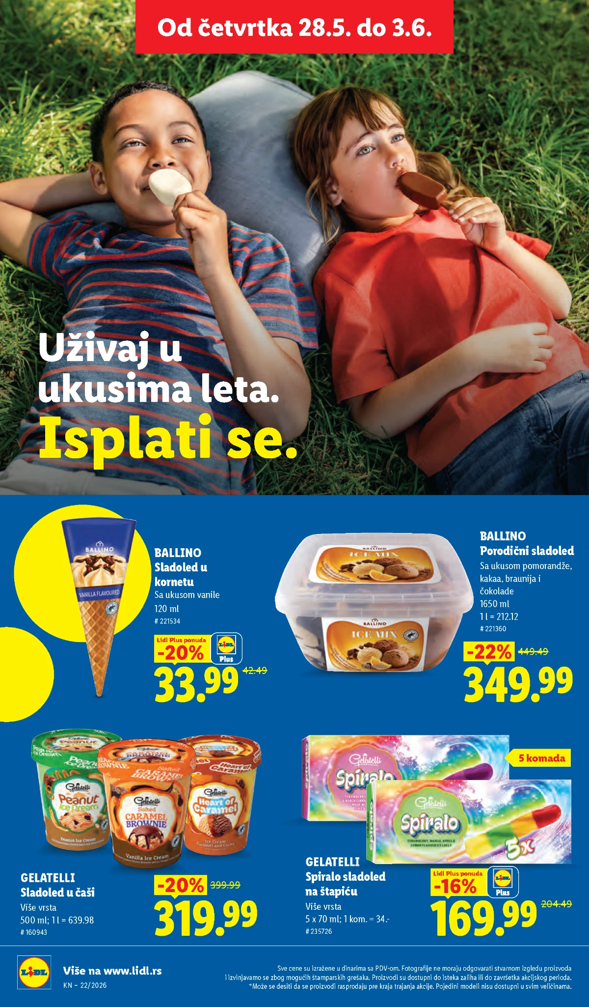 Lidl katalog strana 44 – akcijska ponuda od 28.05. do 03.06.2026 Lidl katalog strana 44 – Lidl akcija jun 2026