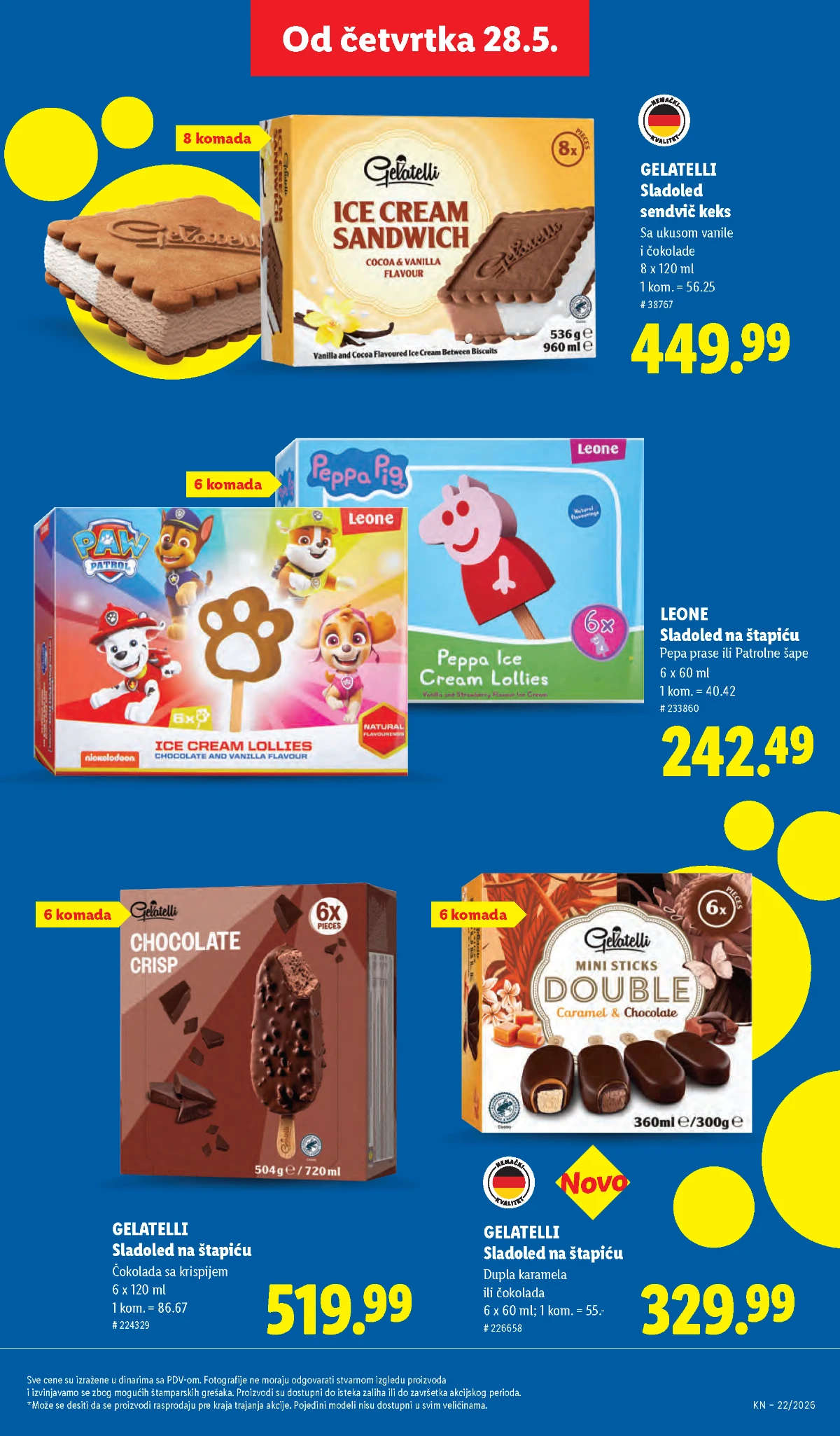 Lidl katalog strana 45 – akcijska ponuda od 28.05. do 03.06.2026 Lidl katalog strana 45 – Lidl ponuda i proizvodi na sniženju