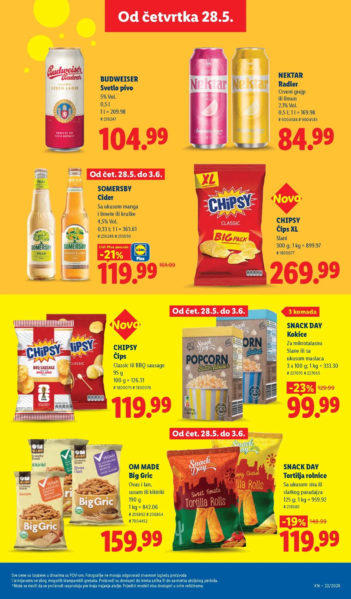 Lidl katalog strana 49 – akcijska ponuda od 28.05. do 03.06.2026 Lidl katalog strana 49 – Lidl ponude i akcije jun 2026