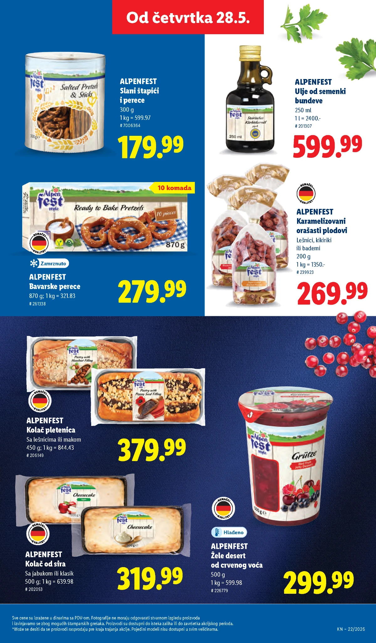 Lidl katalog strana 51 – akcijska ponuda od 28.05. do 03.06.2026 Lidl katalog strana 51 – Lidl akcijska ponuda početkom juna