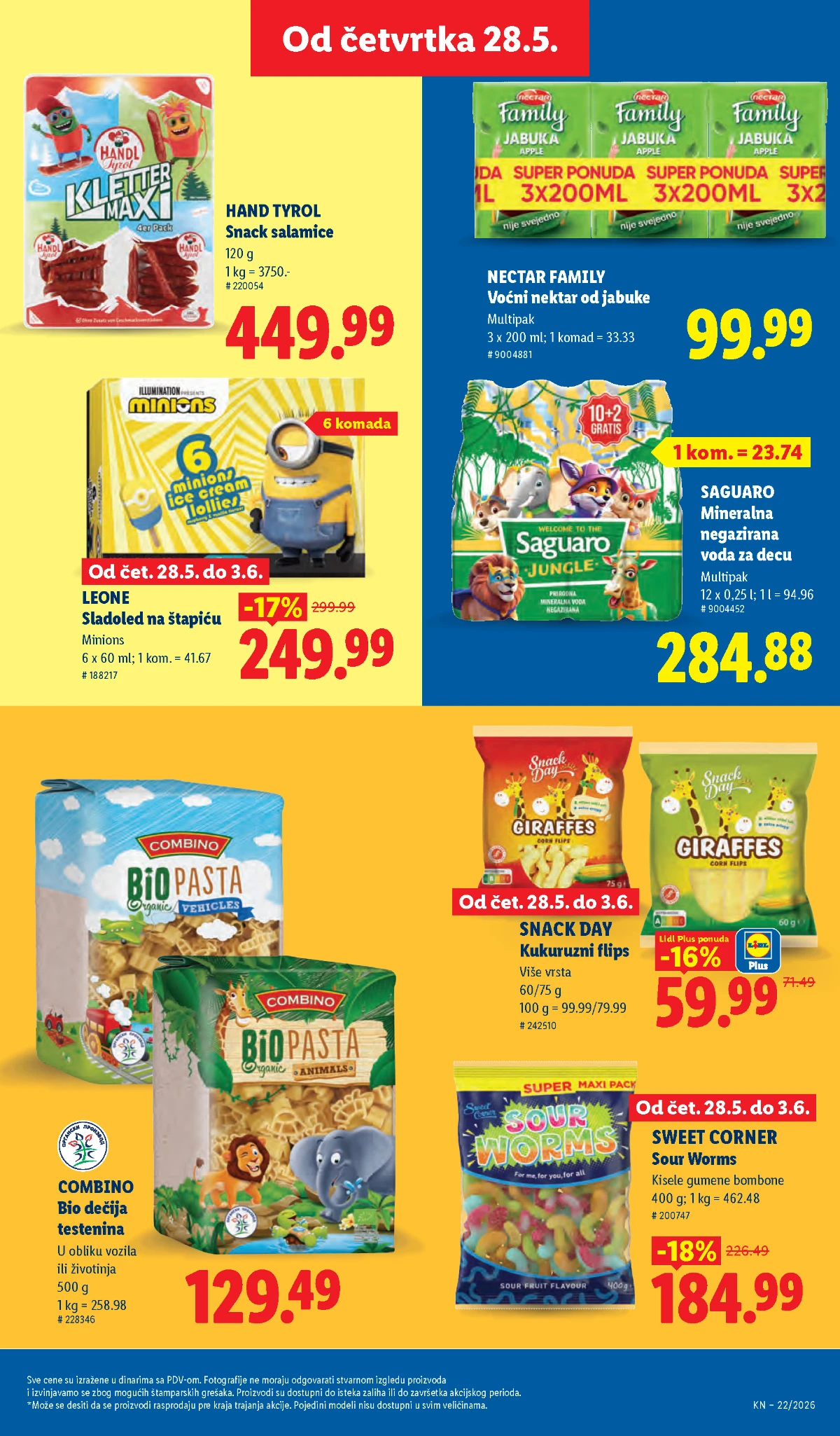 Lidl katalog strana 61 – akcijska ponuda od 28.05. do 03.06.2026 Lidl katalog strana 61 – Lidl akcijska ponuda početkom juna
