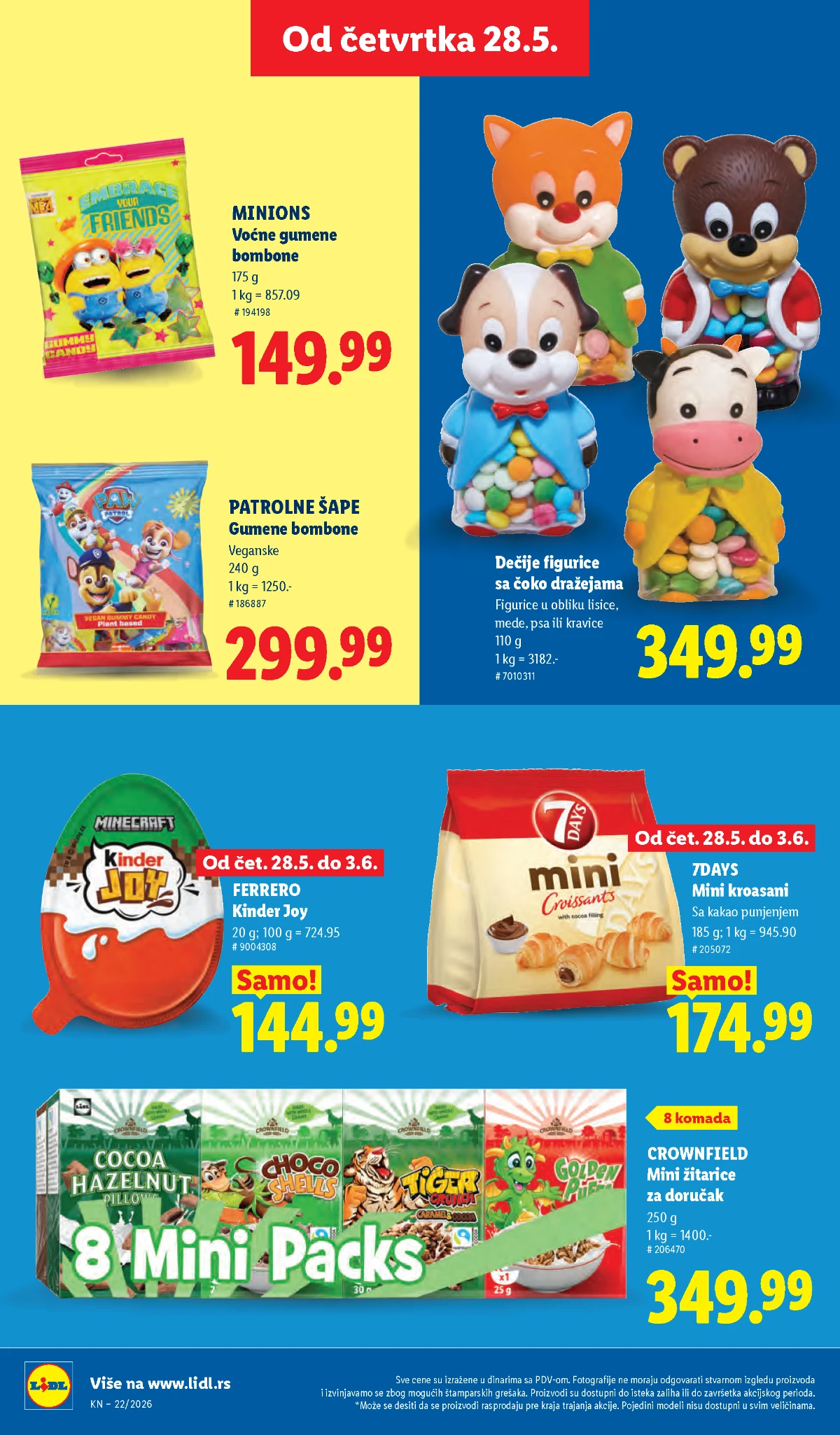 Lidl katalog strana 62 – akcijska ponuda od 28.05. do 03.06.2026 Lidl katalog strana 62 – Lidl proizvodi na akciji