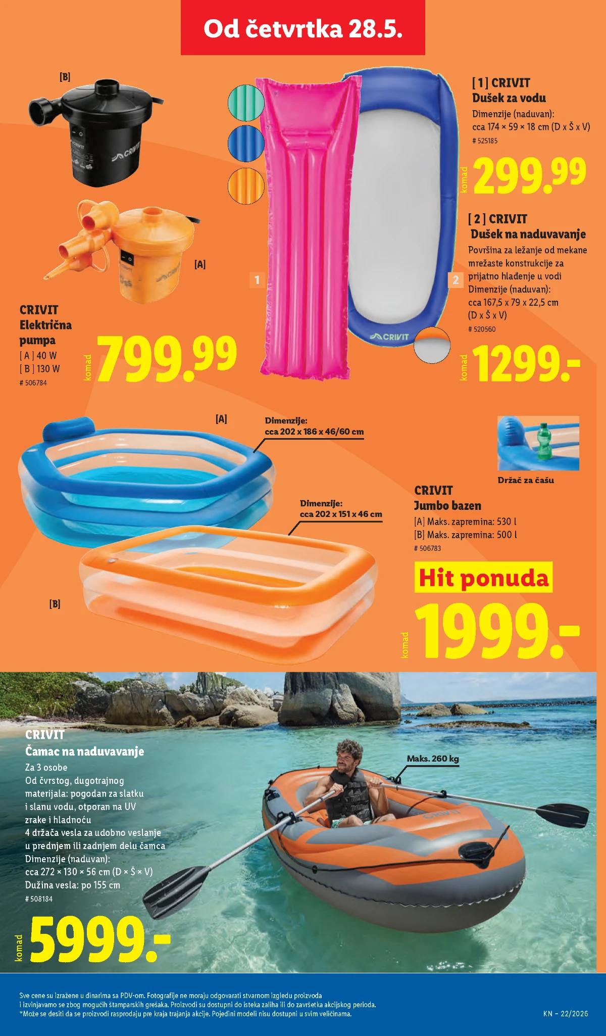 Lidl katalog strana 79 – akcijska ponuda od 28.05. do 03.06.2026 Lidl katalog strana 79 – Lidl ponude i akcije jun 2026