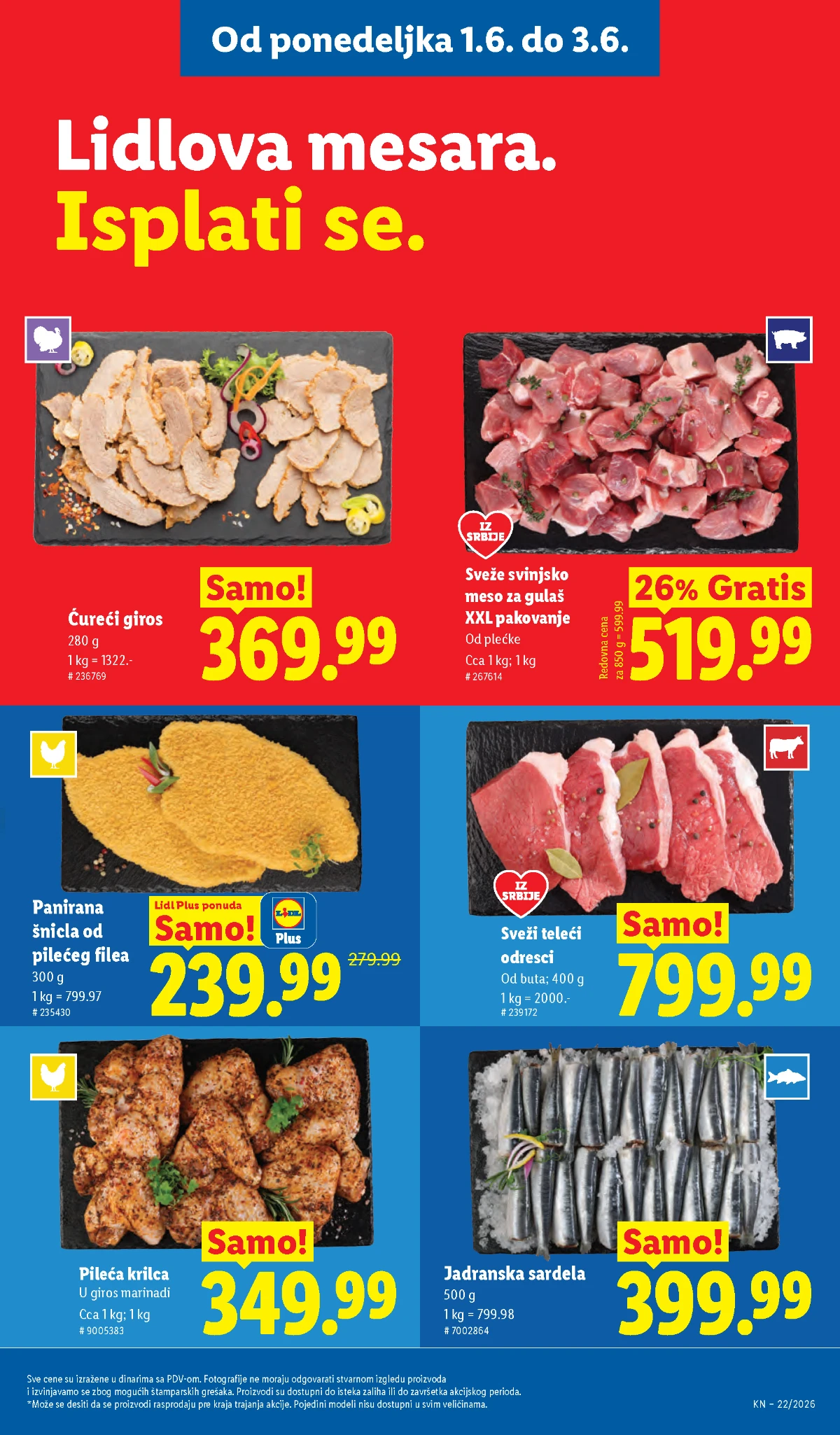 Lidl katalog strana 97 – akcijska ponuda od 28.05. do 03.06.2026 Lidl katalog strana 97 – Lidl proizvodi po akcijskim cenama