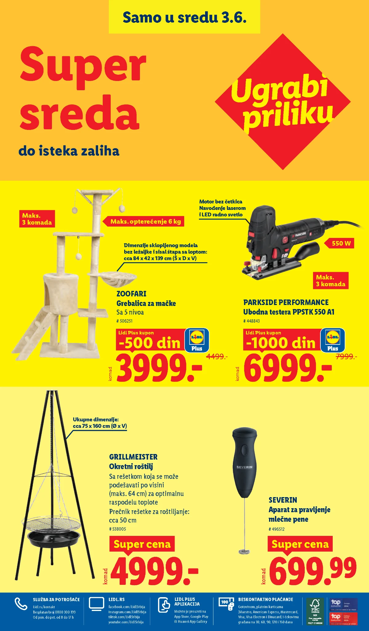 Lidl katalog strana 100 – završna ponuda od 28.05. do 03.06.2026 Lidl katalog strana 100 – završne Lidl akcije i sniženja