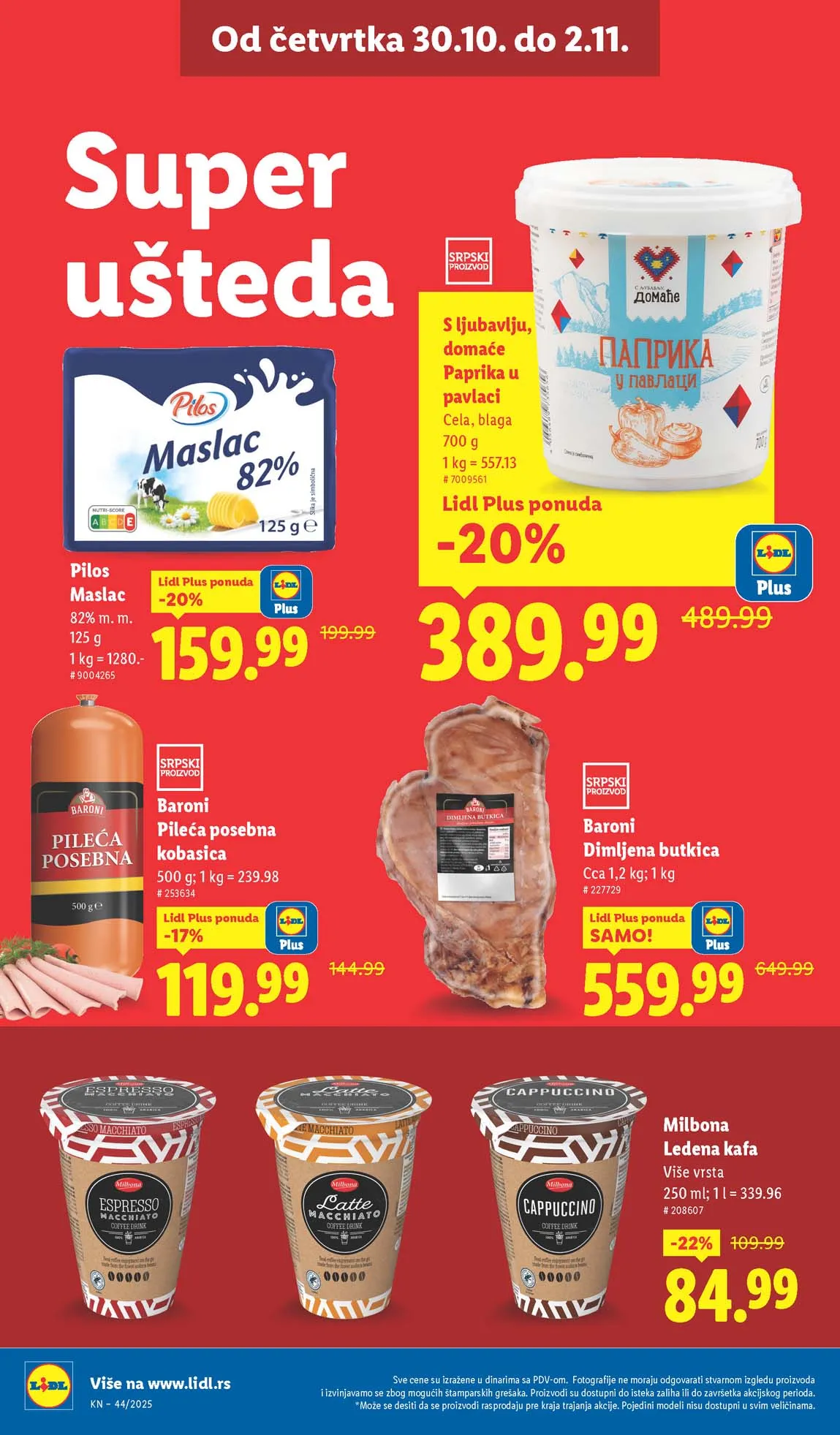 Lidl katalog sniženja Lidl akcija sniženja