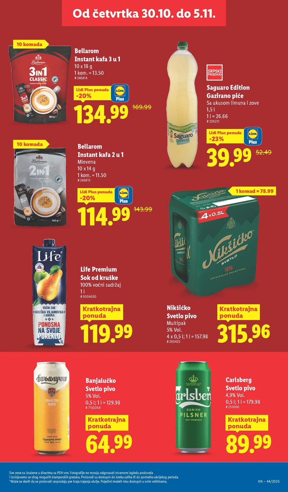 Lidl katalog sniženja Lidl akcija sniženja