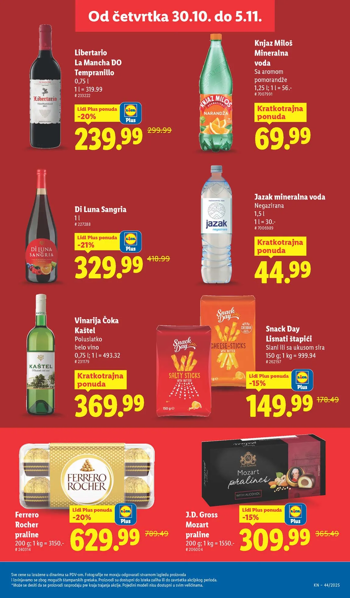 Lidl katalog sniženja Lidl akcija sniženja
