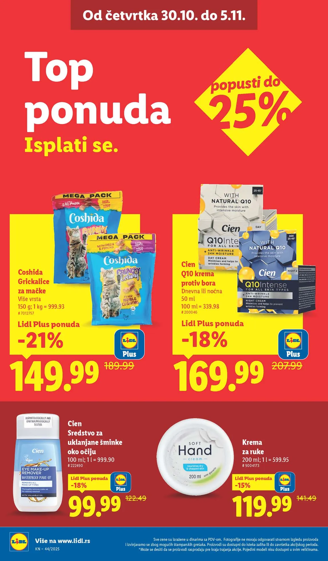 Lidl katalog sniženja Lidl akcija sniženja