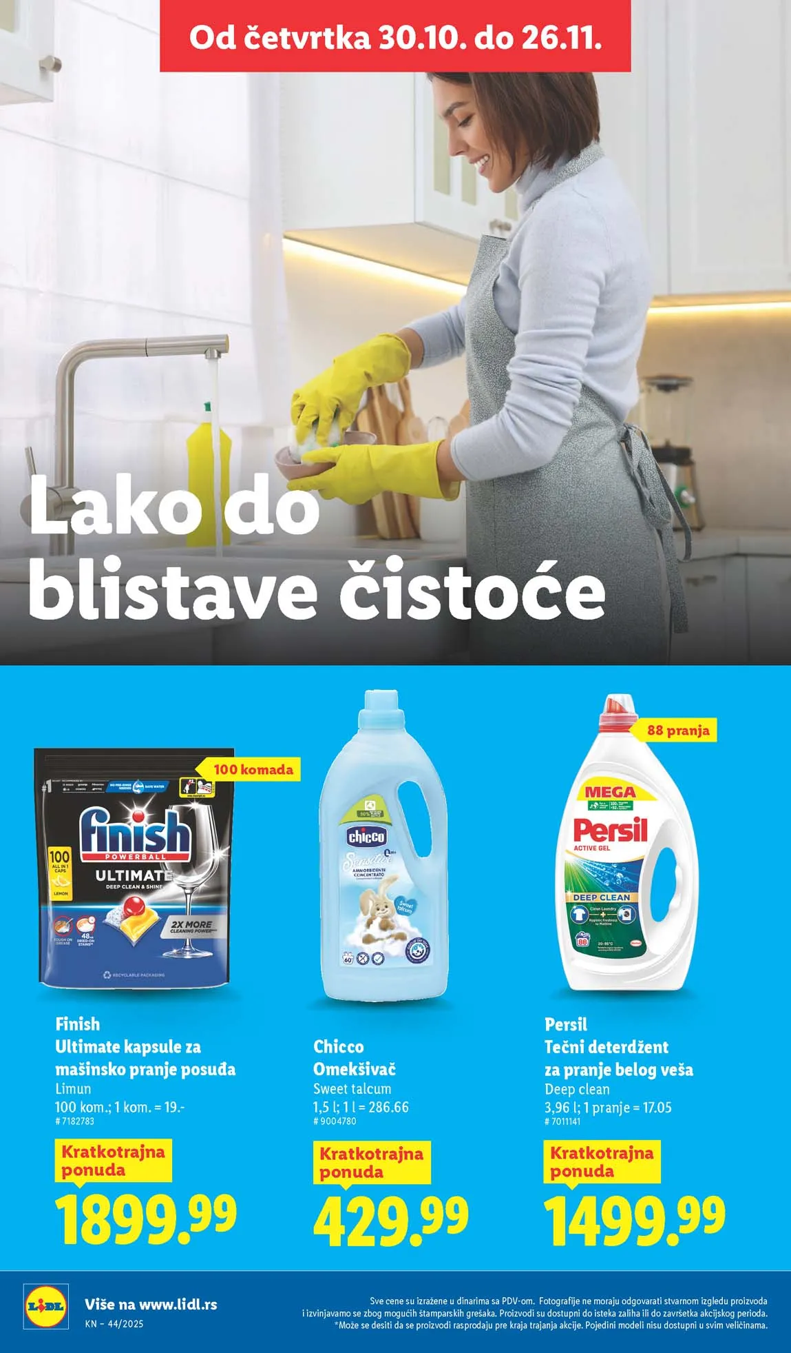 Lidl katalog sniženja Lidl akcija sniženja
