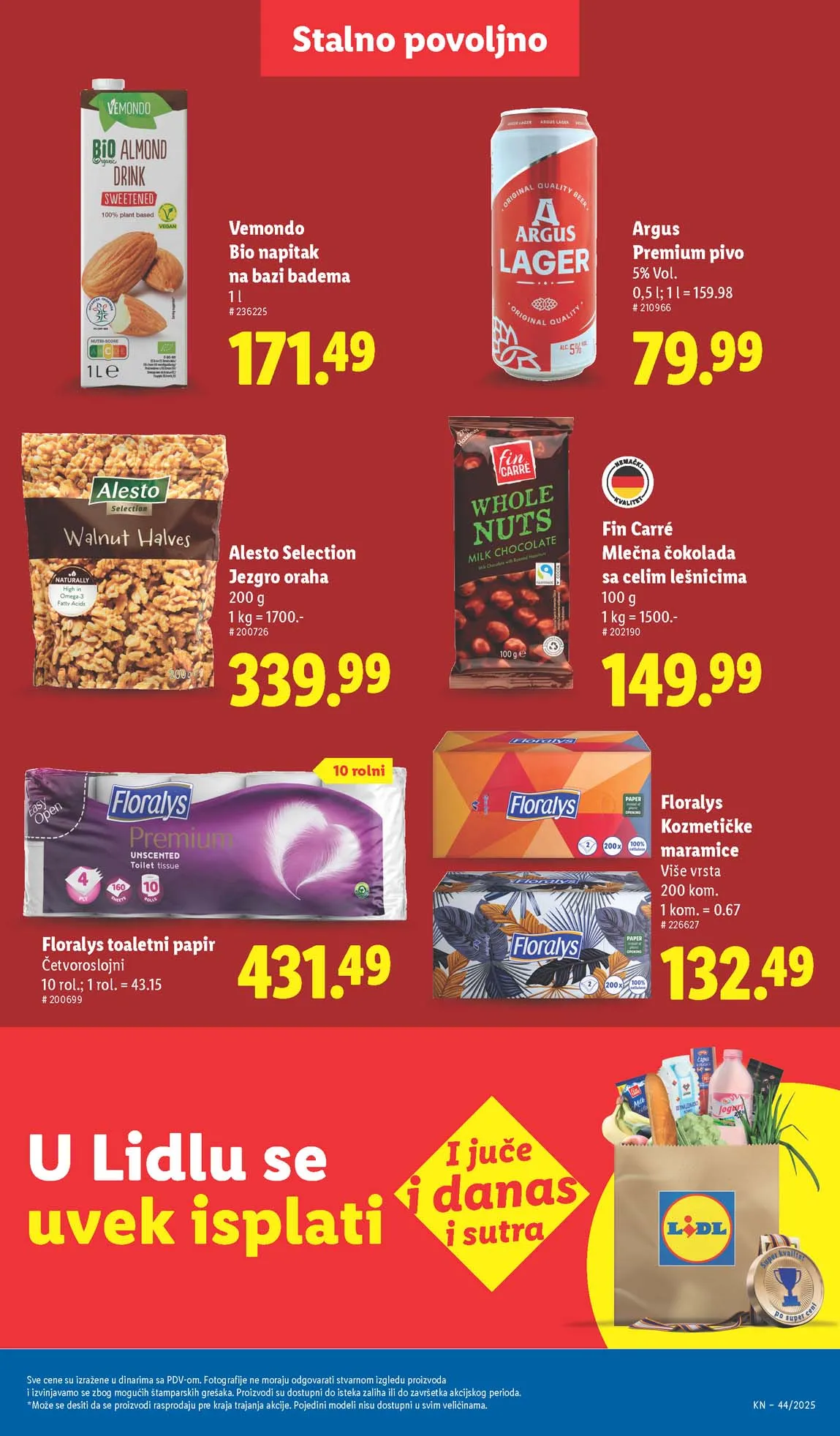 Lidl katalog sniženja Lidl akcija sniženja
