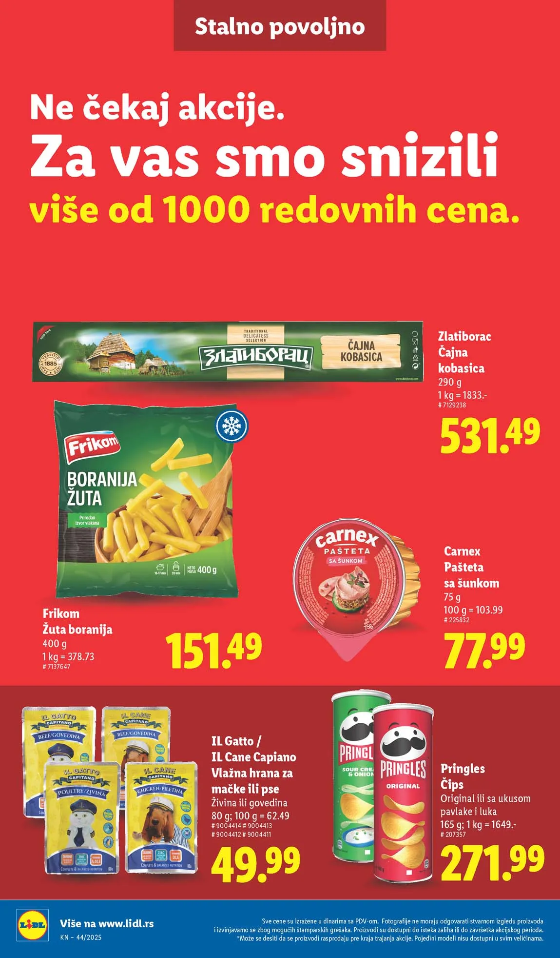Lidl katalog sniženja Lidl akcija sniženja