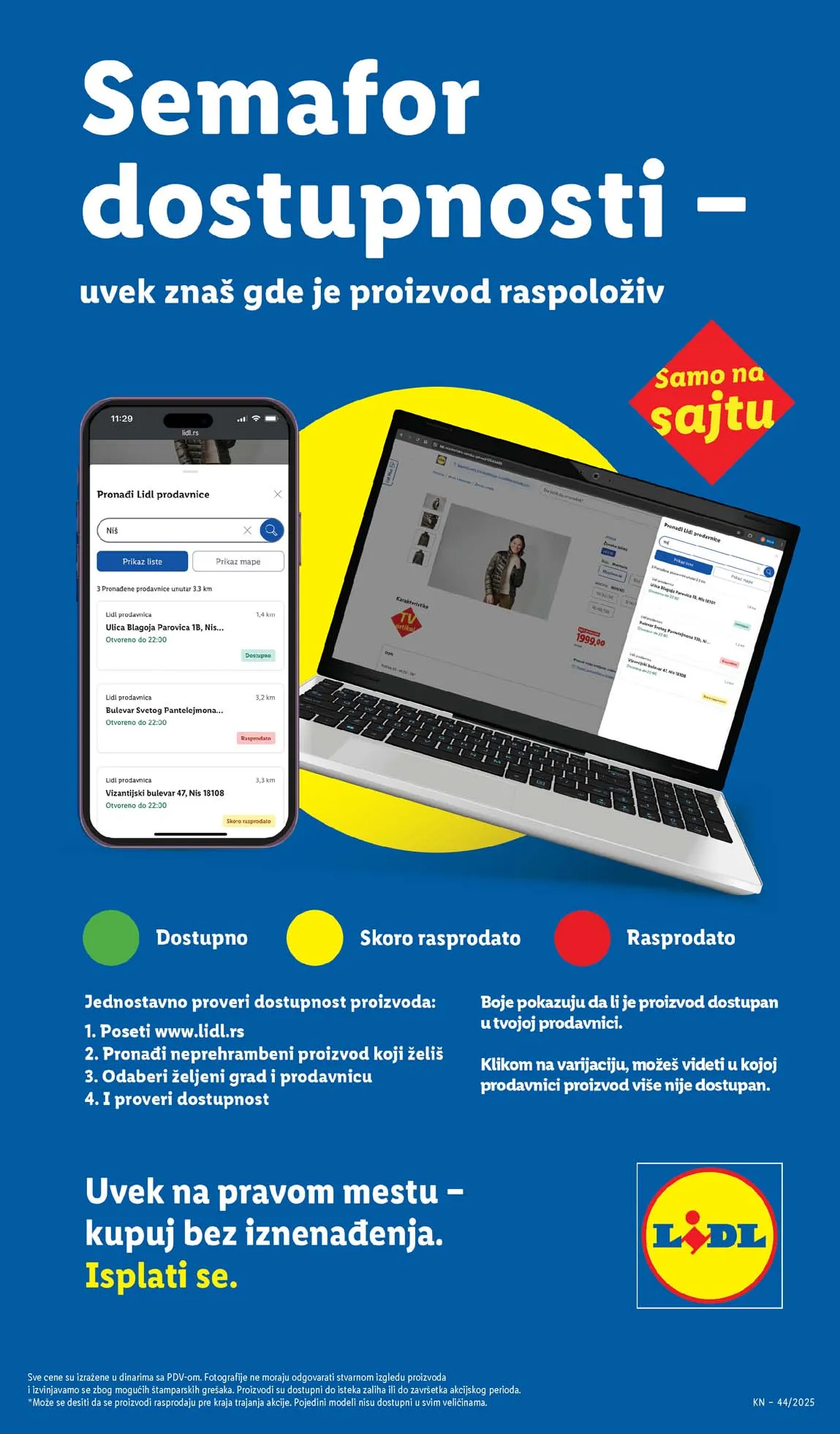 Lidl katalog sniženja Lidl akcija sniženja