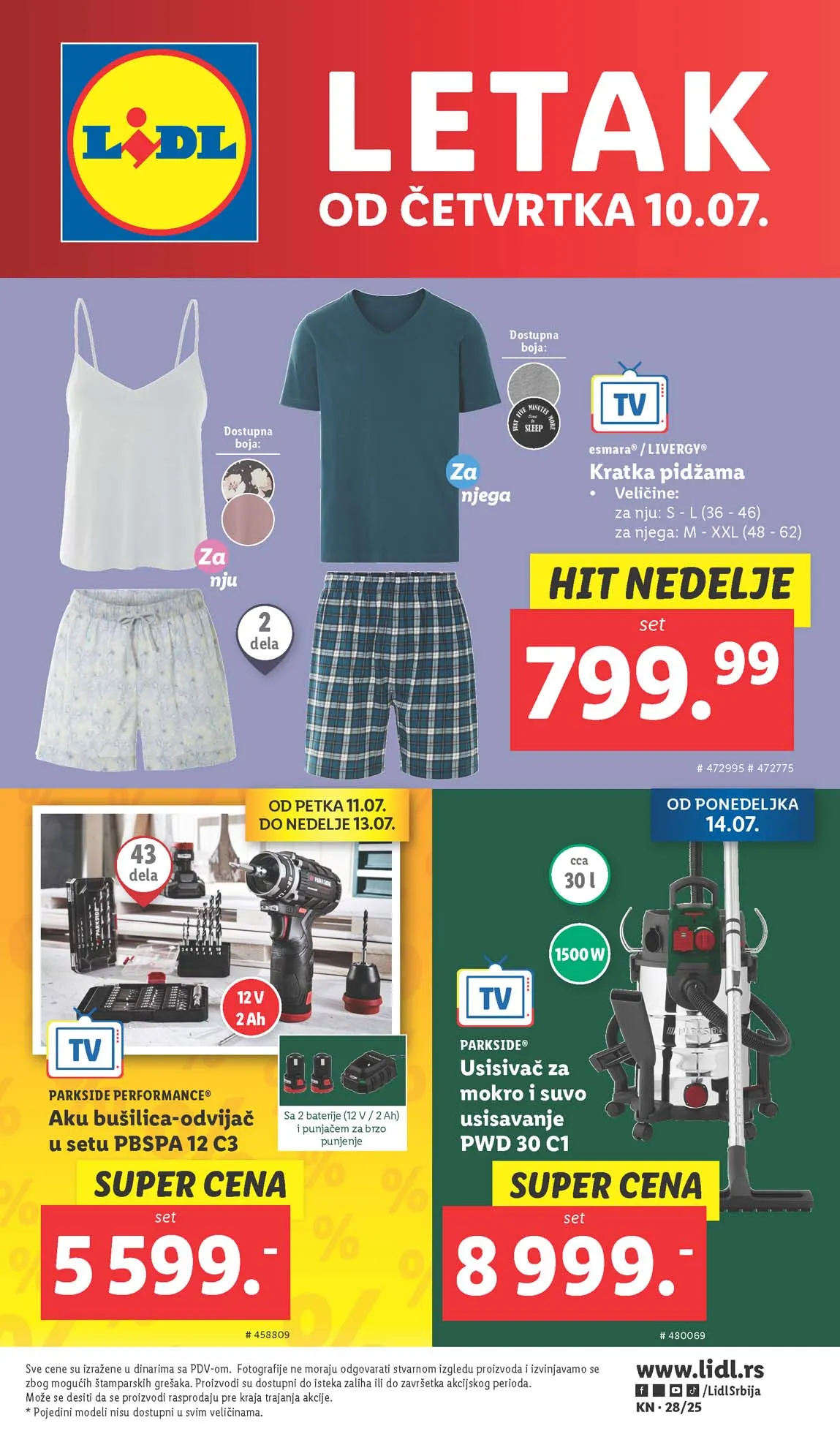 Katalozi Lidl kataloška ponuda