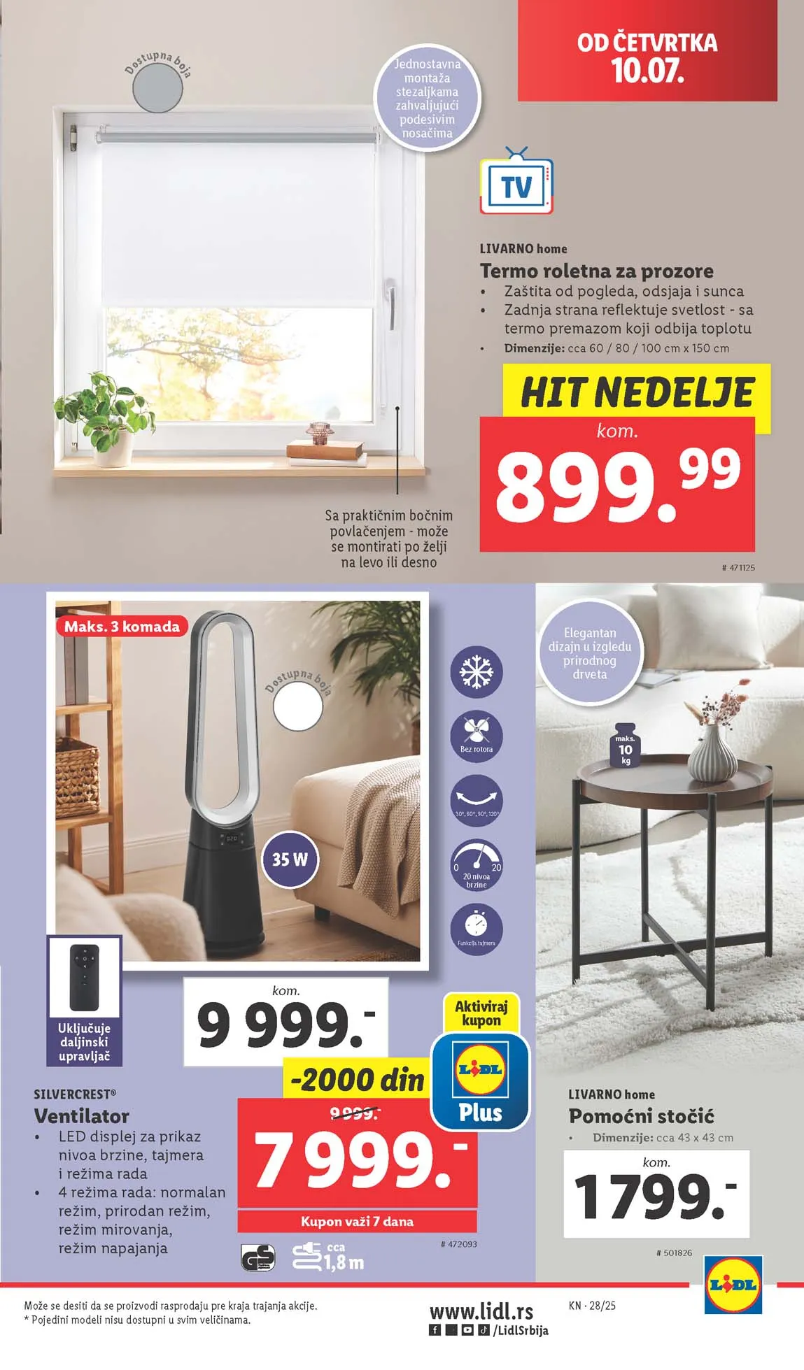 Katalozi Lidl kataloška ponuda