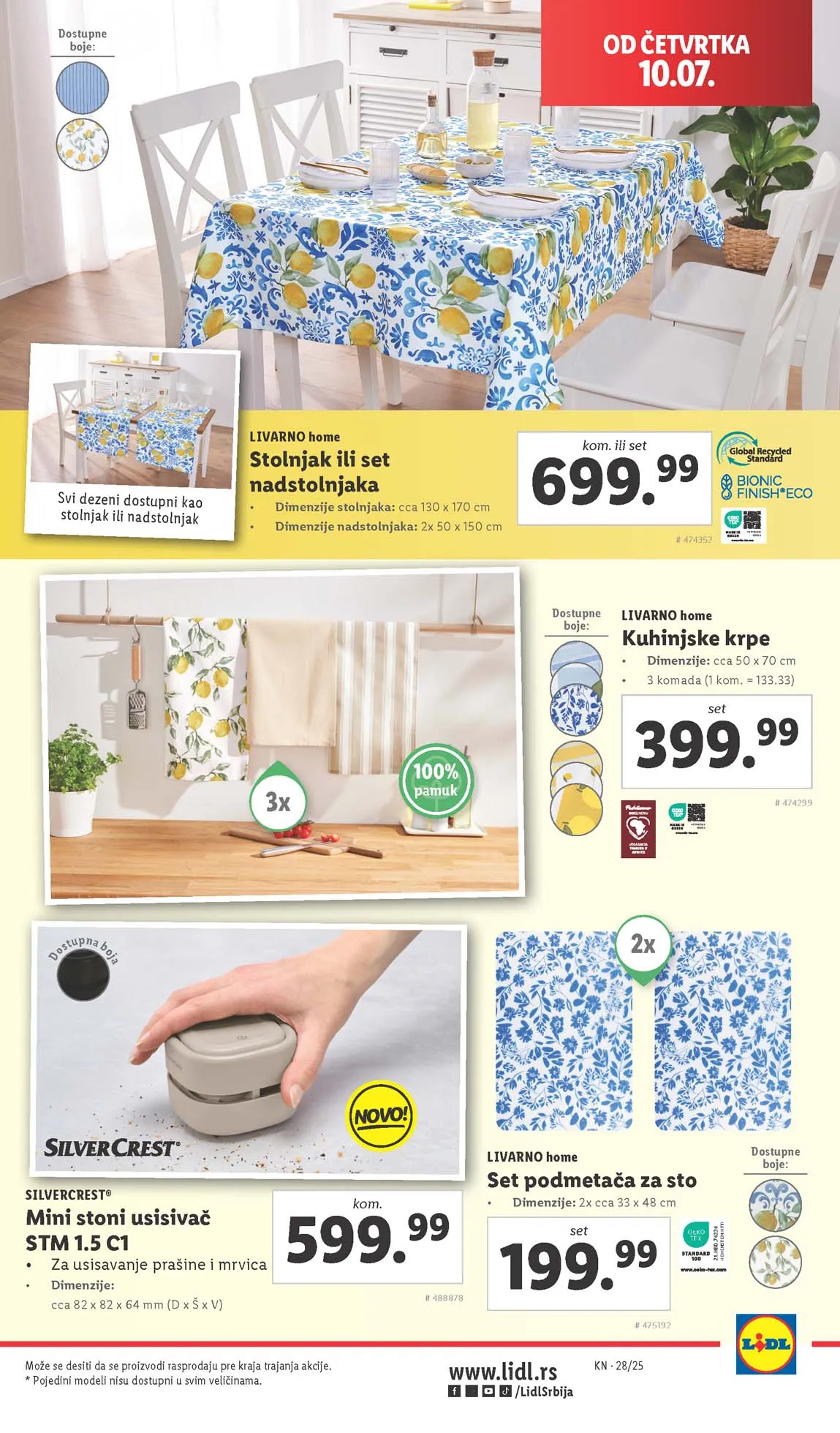 Katalozi Lidl kataloška ponuda